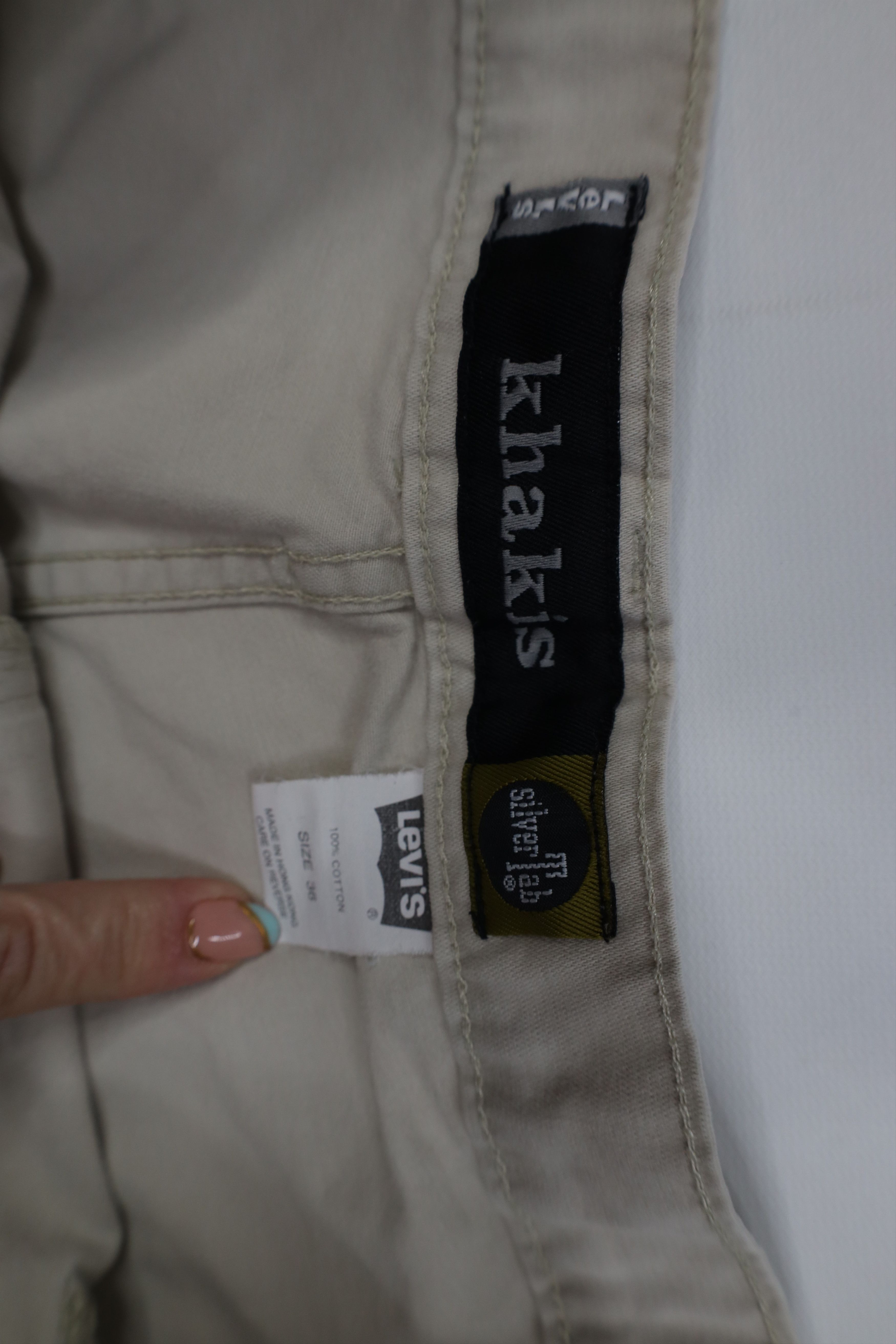 Levi's Vintage 90 Levis Silvertab Loose Fit Big Pocket Cargo Shorts Size US 36 / EU 52 - 8 Thumbnail