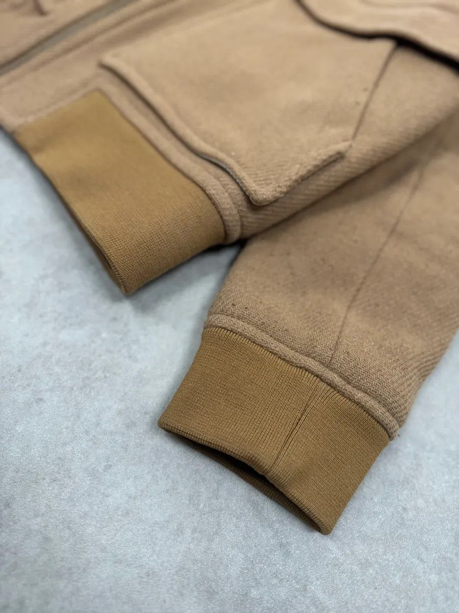 A.P.C. A.P.C Beige Classy Wool White Collar Jacket Size US S / EU 44-46 / 1 - 6 Thumbnail