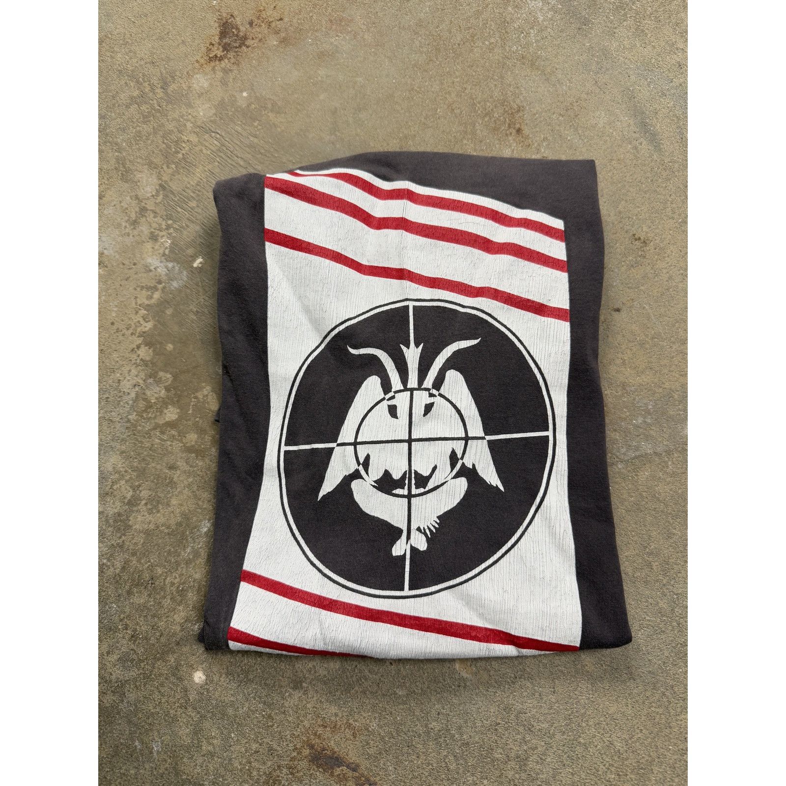 Saint Michael Saint Mxxxxxx Public Enemy Tee Used Large Size US L / EU 52-54 / 3 - 2 Thumbnail