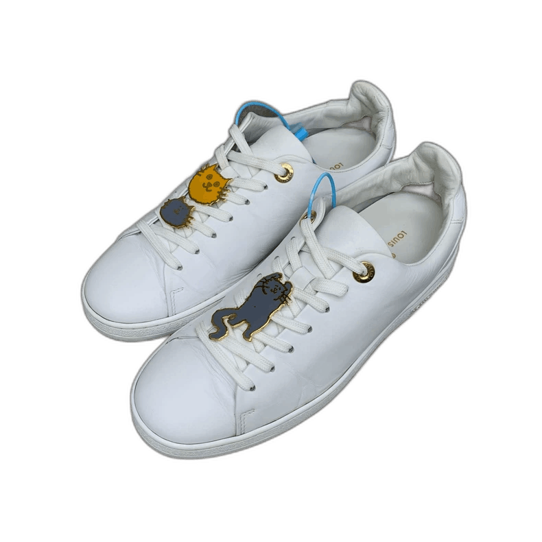 Louis Vuitton White Cat Badge Sneakers Size 37 Size US 7 / EU 40 - 1 Thumbnail