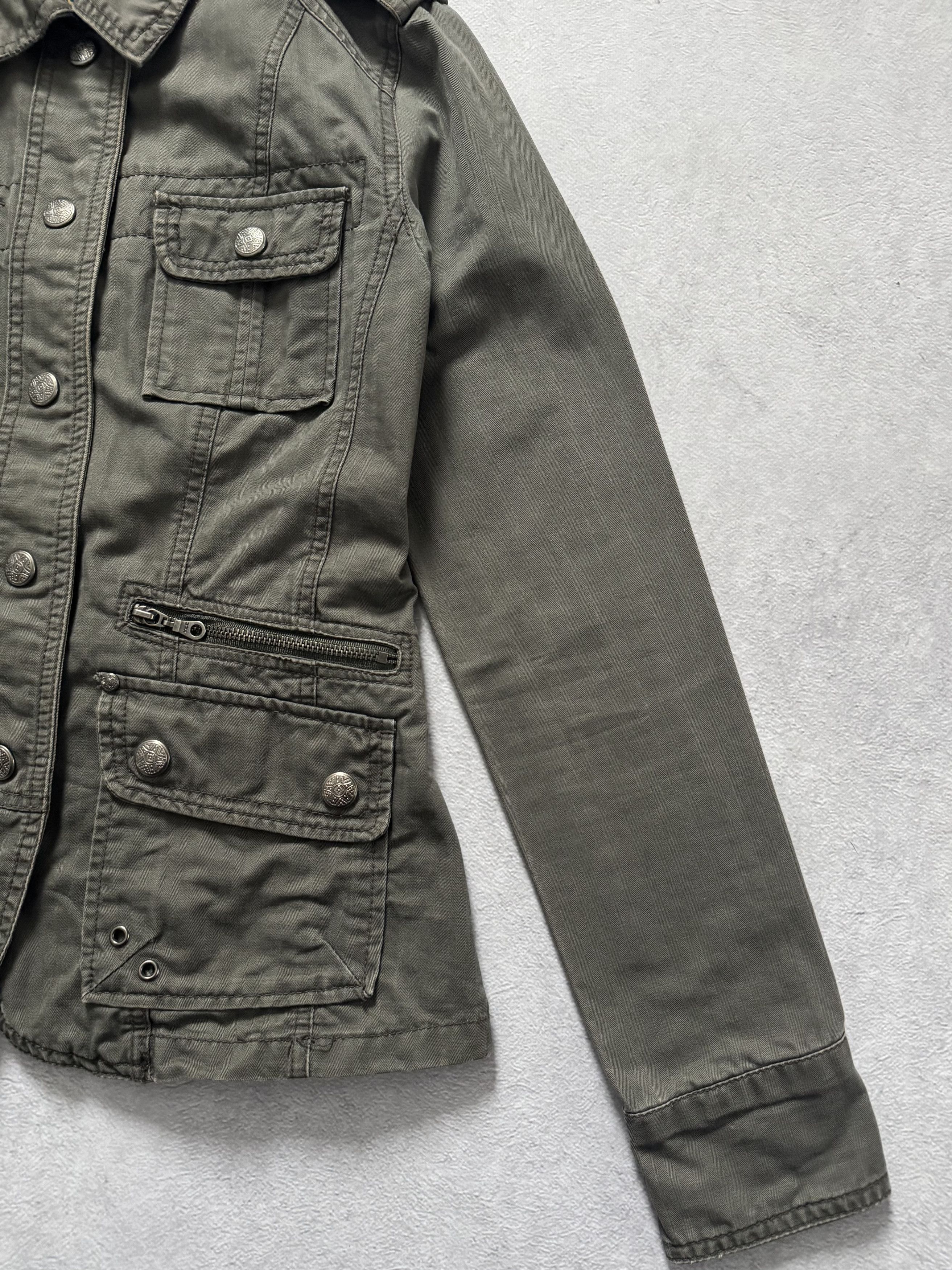 Vintage Japanese Style Vintage Y2K Grunge Military Field Jacket Size S / US 4 / IT 40 - 5 Thumbnail