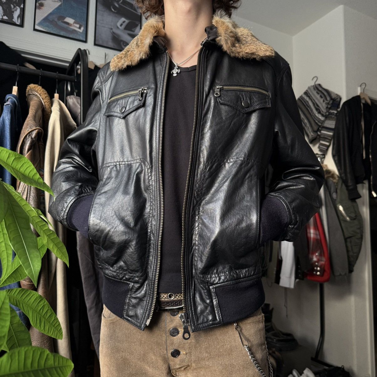 Men's Katharine Hamnett London Leather Jackets | Grailed