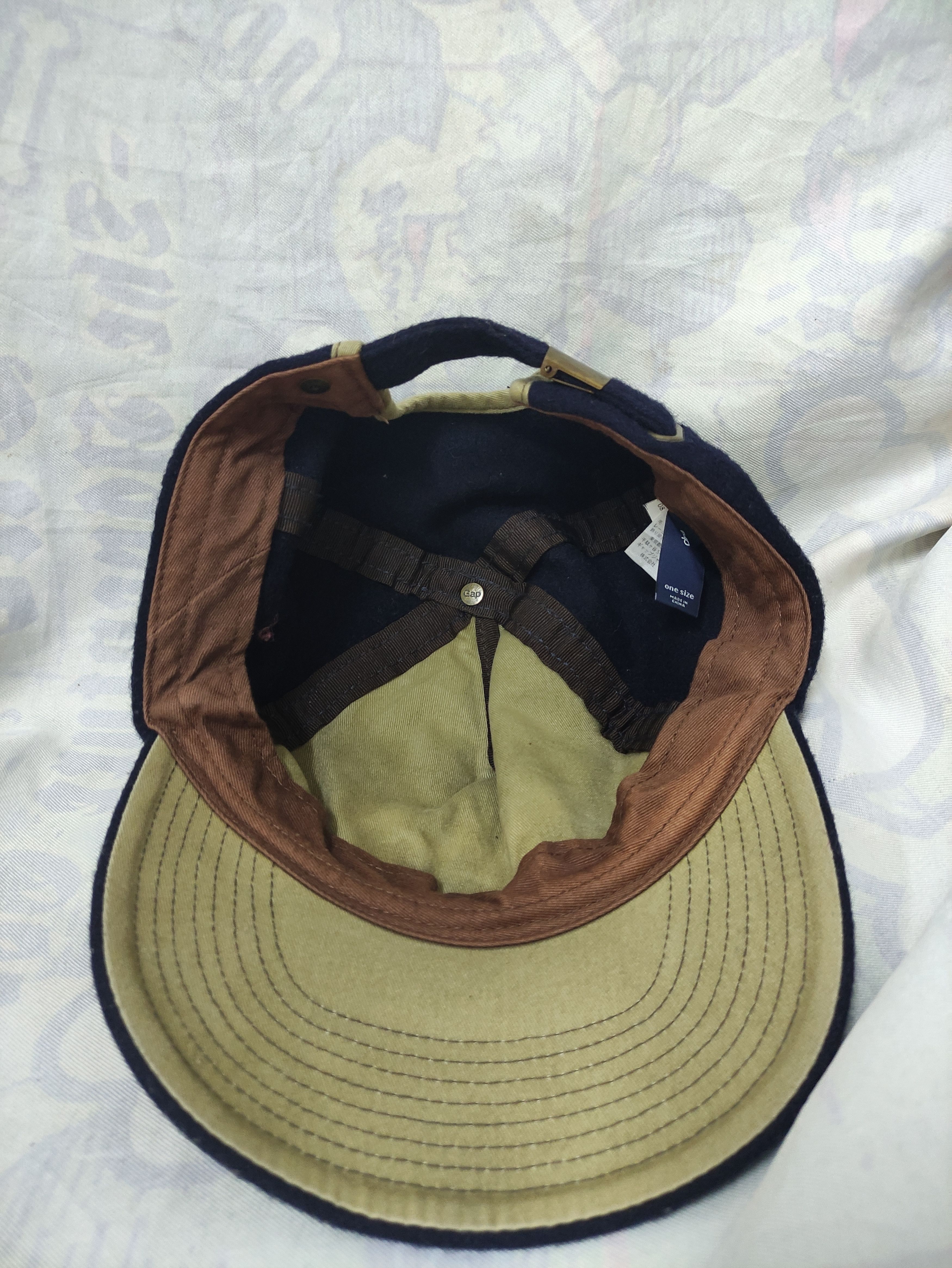Gap × Vintage GAP BIG LOGO VINTAGE WOOL CAP Size ONE SIZE - 3 Thumbnail