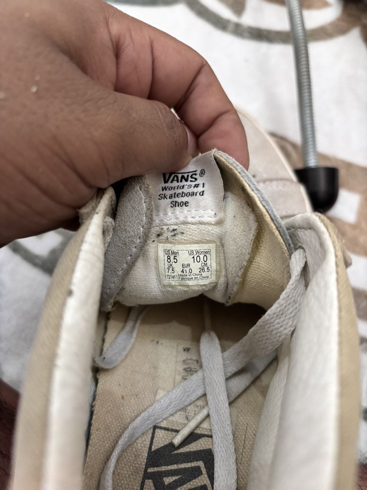 Vans Vans Sk8 Mid Grey Size US 8.5 / EU 41-42 - 7 Thumbnail
