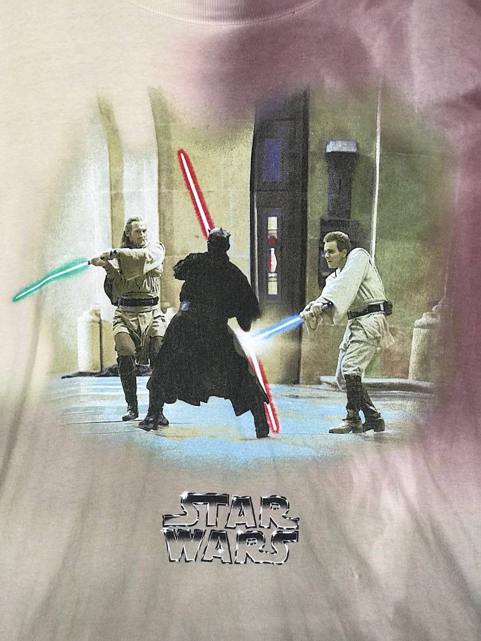 Vintage vintage star wars episode 1 darth maul billain obi wan Size US L / EU 52-54 / 3 - 3 Thumbnail