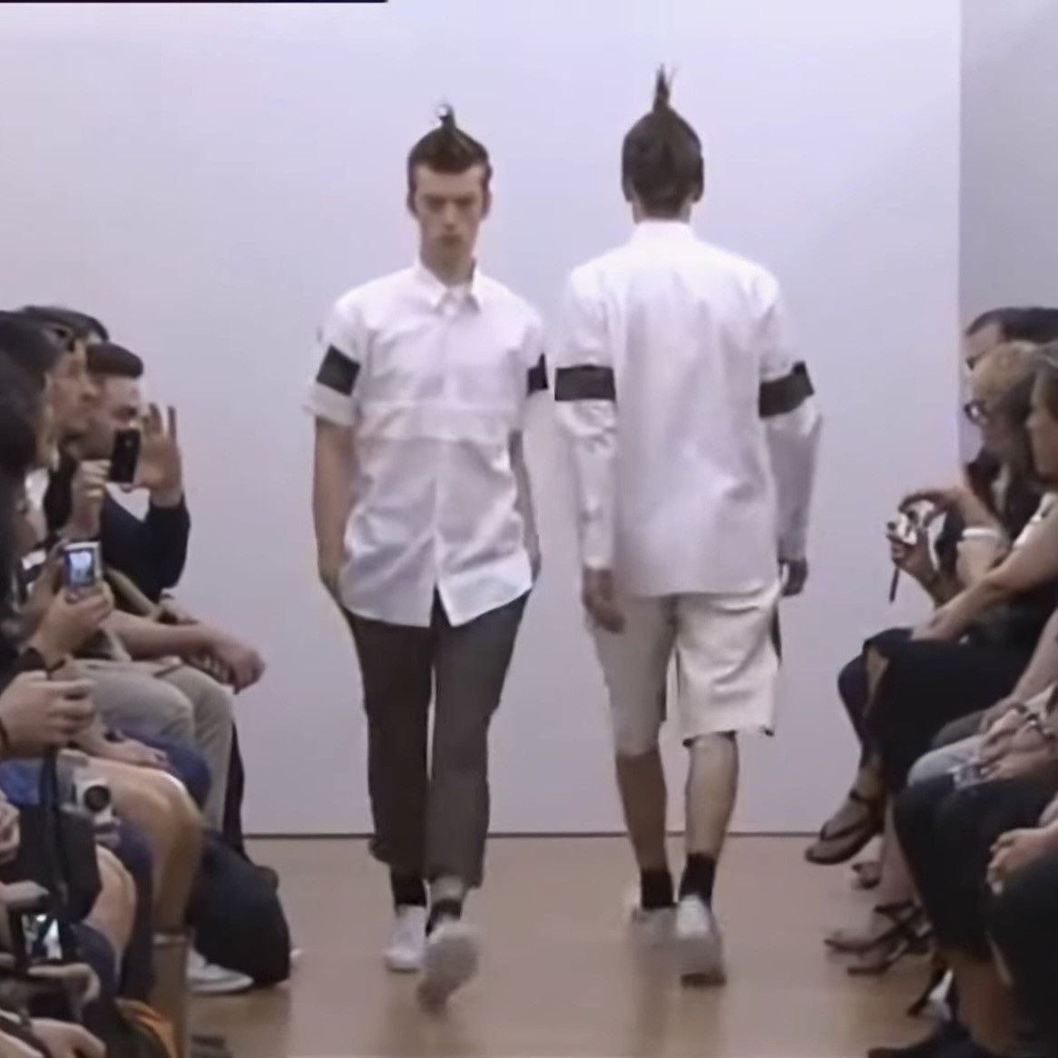 Comme des Garcons SHIRT |[ SS11 Comme Des Garcons SHIRT Runway Patchwork Shirt ]| Size US M / EU 48-50 / 2 - 3 Thumbnail