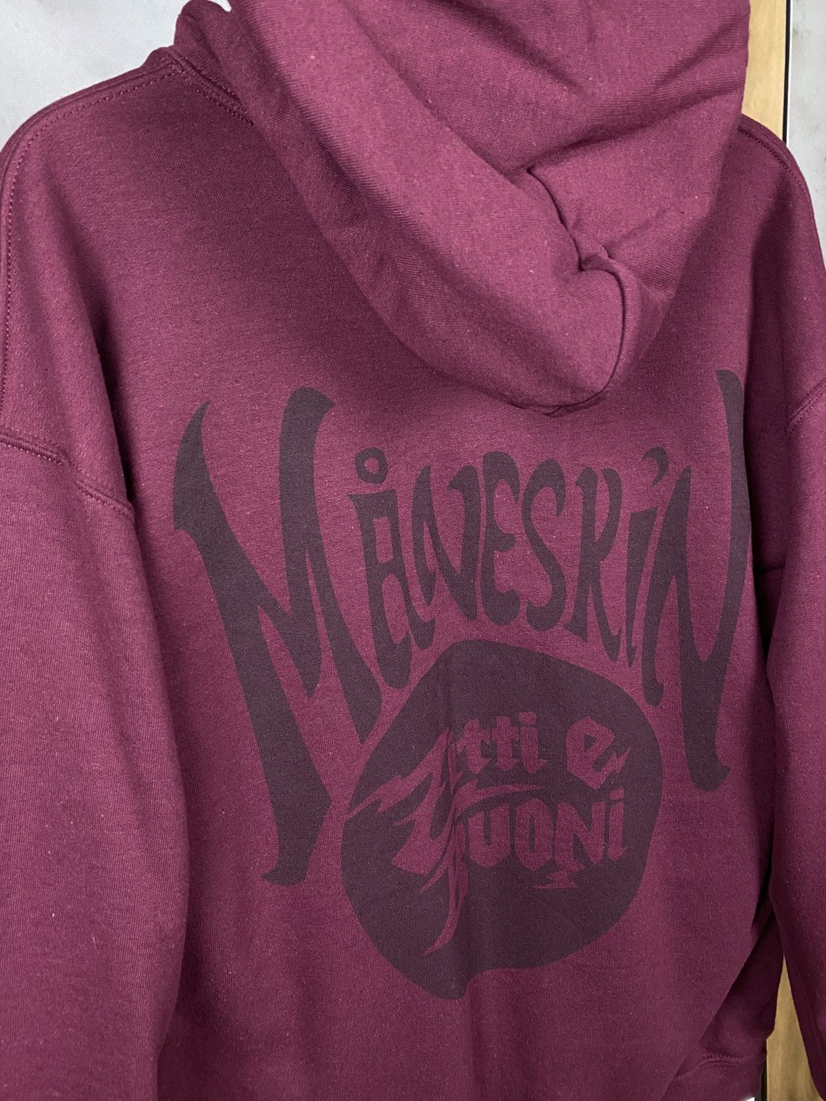Band Tees 🎸Hoodie Maneskin Zitti E Buoni Big Logo Rock Band Tee🎸 Size US M / EU 48-50 / 2 - 4 Thumbnail