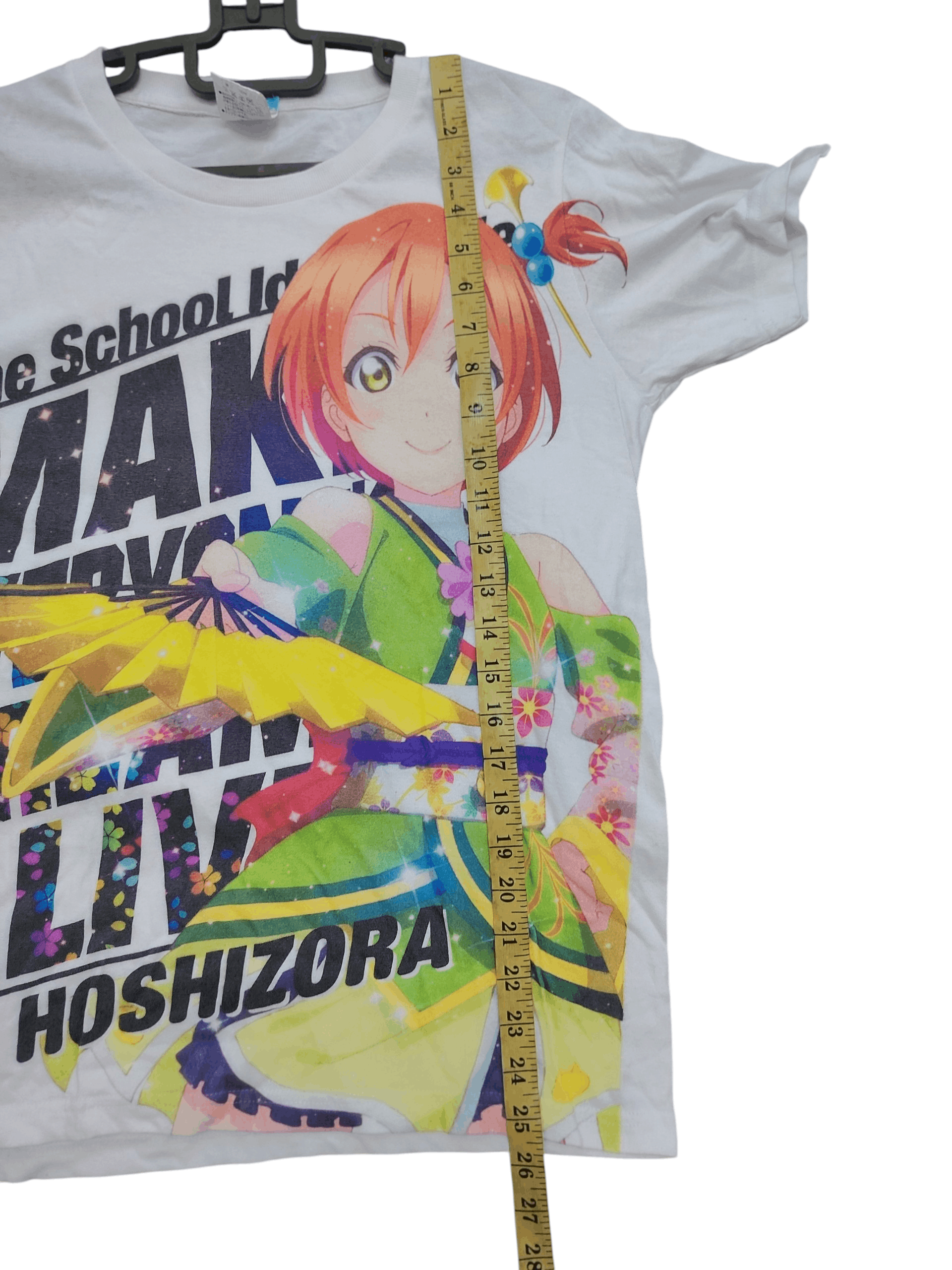 Anime The School Idol Movie Rin Hoshizora Overprint T-shirt Size US M / EU 48-50 / 2 - 7 Thumbnail