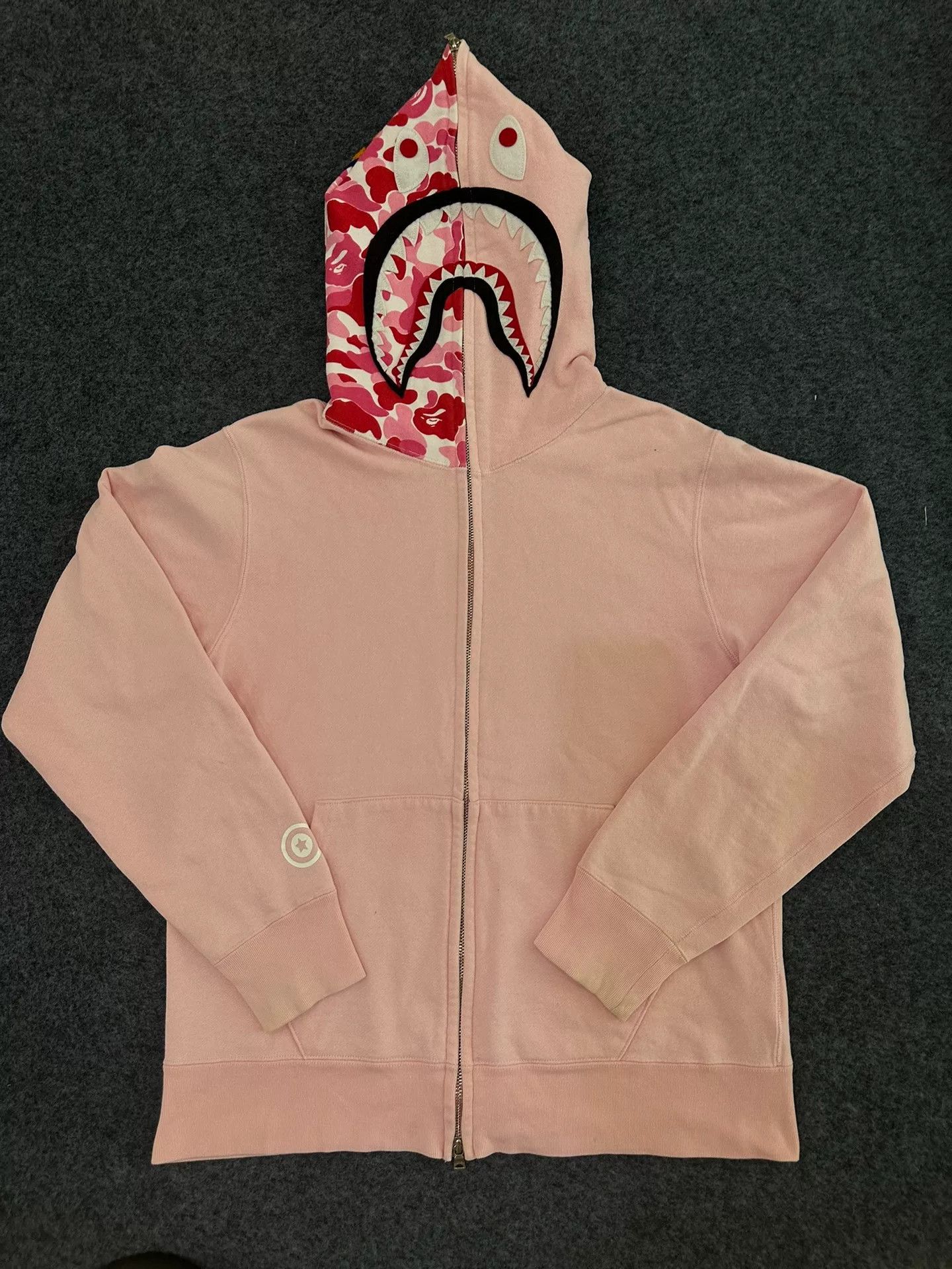 Bape Bape Multi Shark Sweatshirt Pullover Size US L / EU 52-54 / 3 - 1 Thumbnail