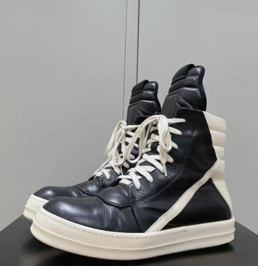 Rick Owens Rick owens performa rubber tapes geobasket in black