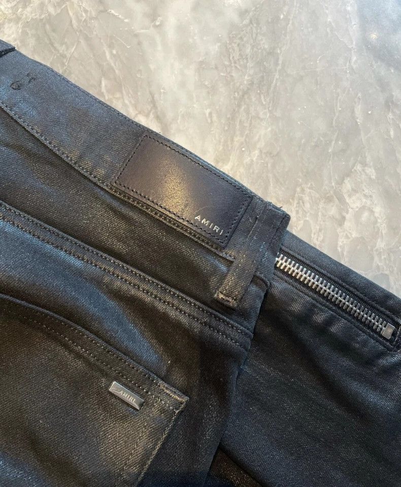 Amiri Amiri OG waxed mx2 jeans Size US 34 / EU 50 - 3 Thumbnail