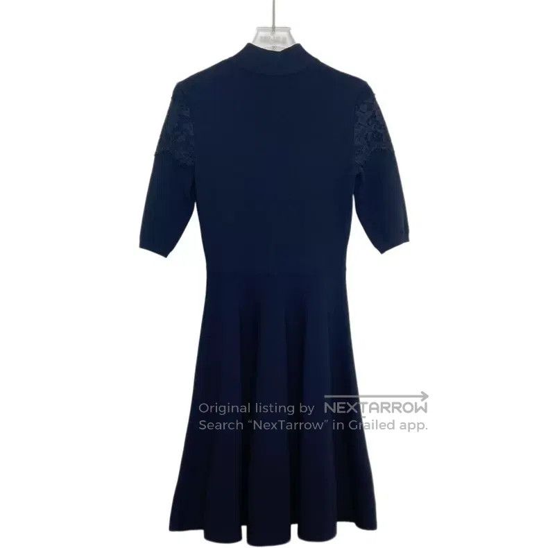 Valentino Valentino Black lace waist-cinching dress Size S / US 4 / IT 40 - 2 Thumbnail