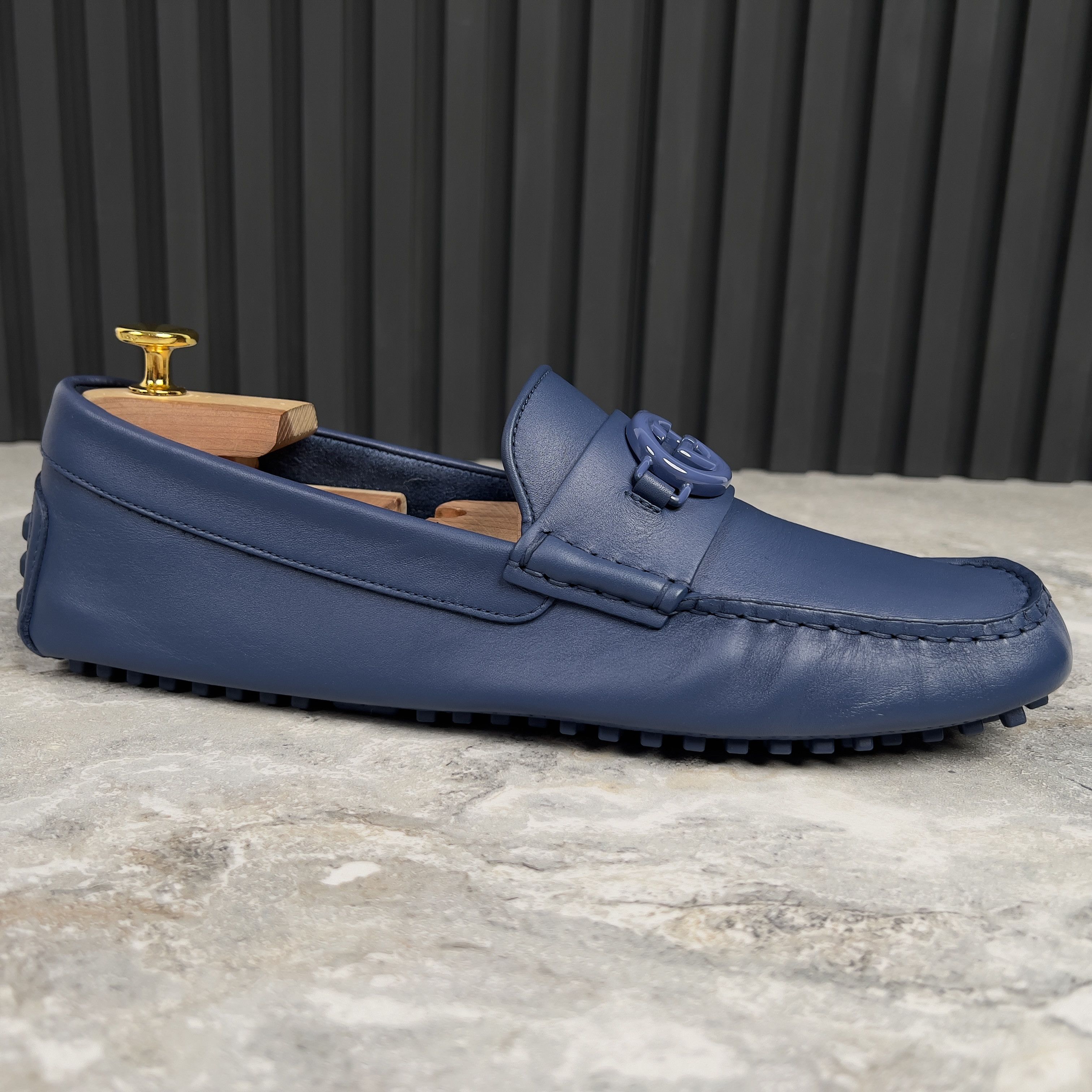 Gucci GG Logo Driving Moccasin Leather Size US 9.5 / EU 42-43 - 7 Thumbnail