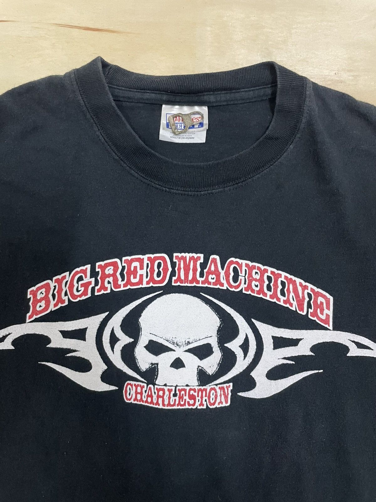 Vintage Vintage Hells Angels "Big Red Machine" Size US S / EU 44-46 / 1 - 2 Thumbnail