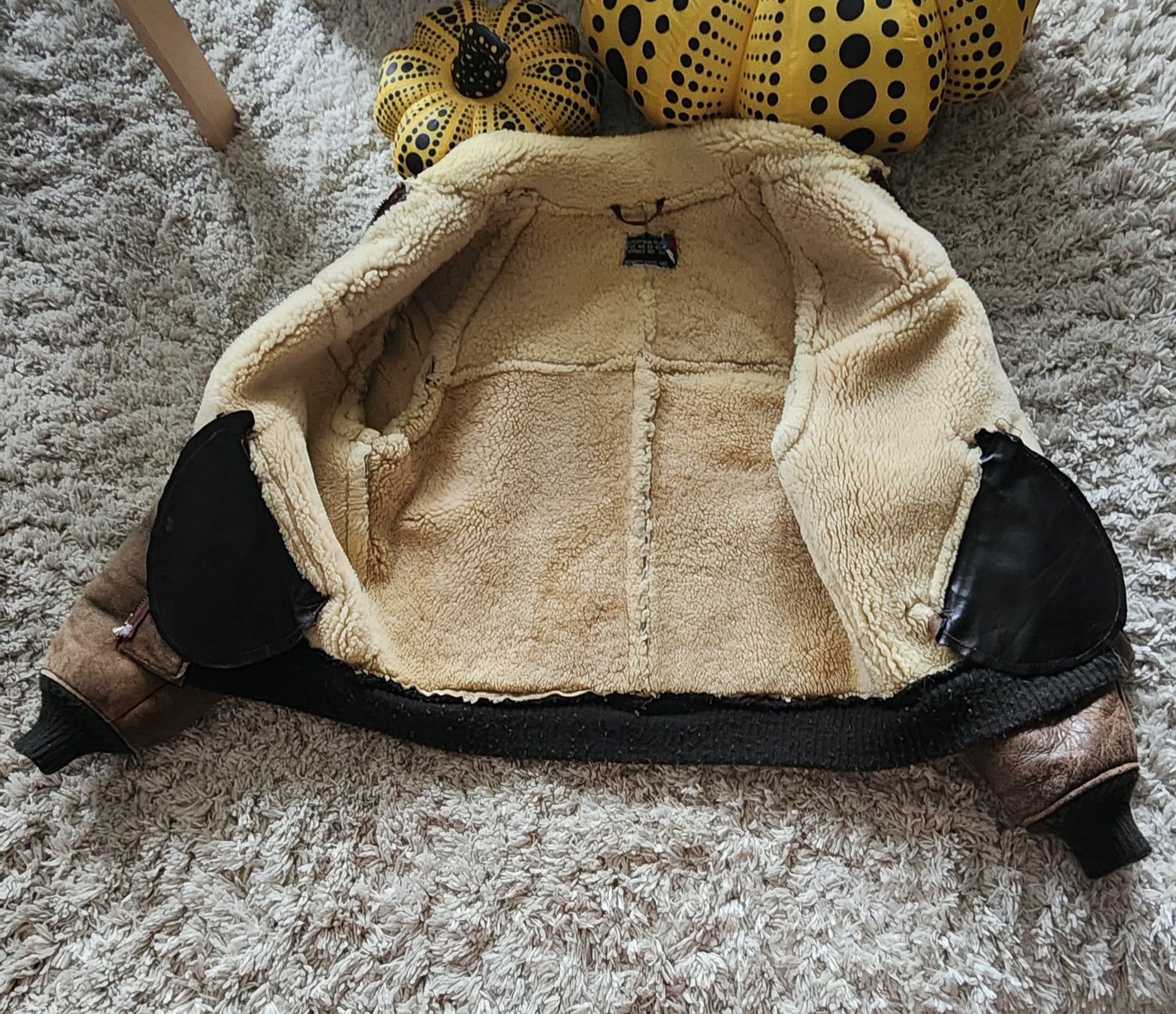 Schott Vintage x Schott x Sheepskin flight jacket Size US M / EU 48-50 / 2 - 4 Thumbnail