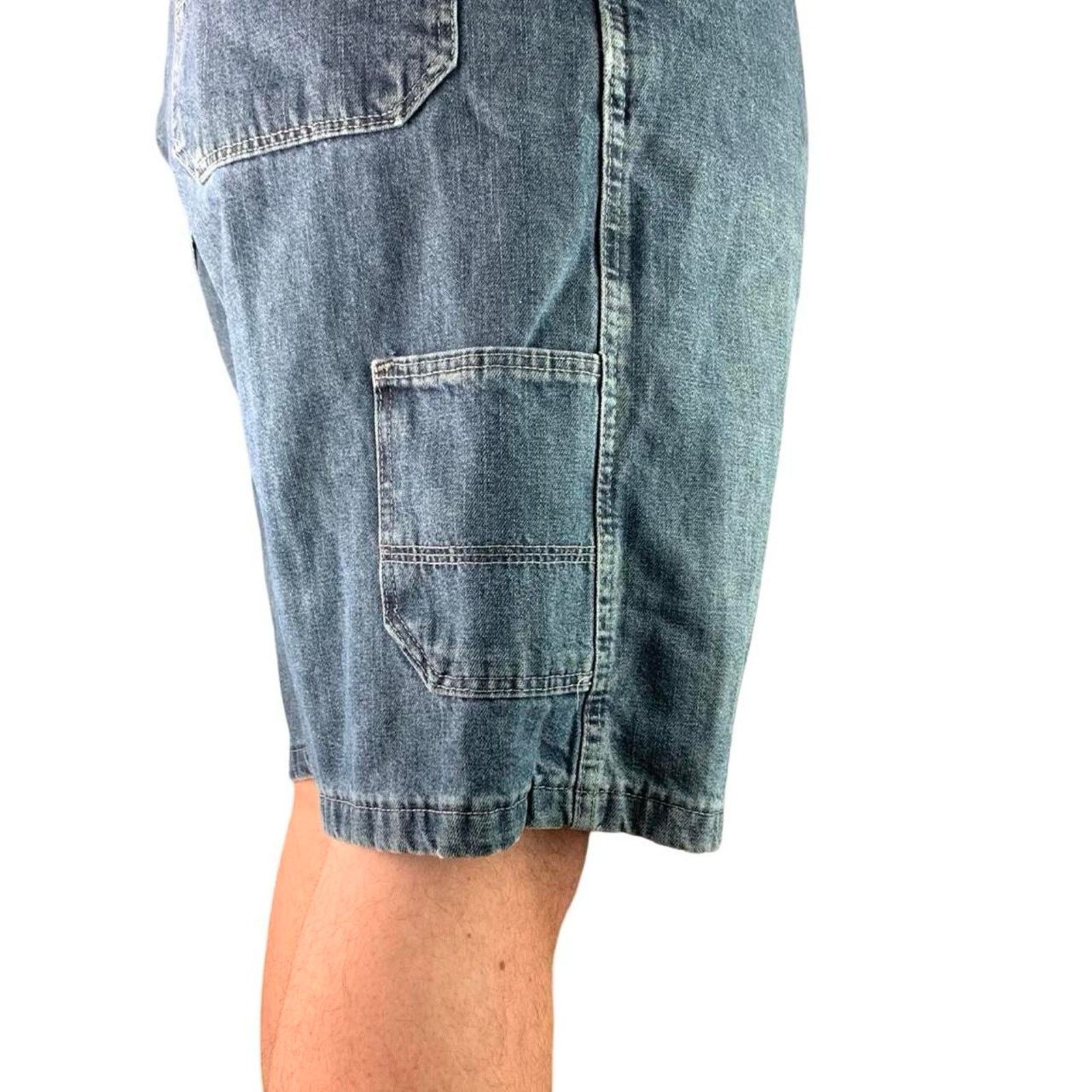 Vintage × Wrangler Vintage 90s Wrangler Cargo Carpenter Jean Shorts Size US 36 / EU 52 - 5 Thumbnail