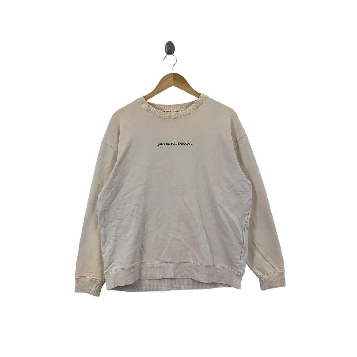 Jean-Michel Basquiat Vintage JEAN MICHEL BASQUIAT Dos Cabezas Thrashed Sweatshirt Size US L / EU 52-54 / 3 - 2 Thumbnail