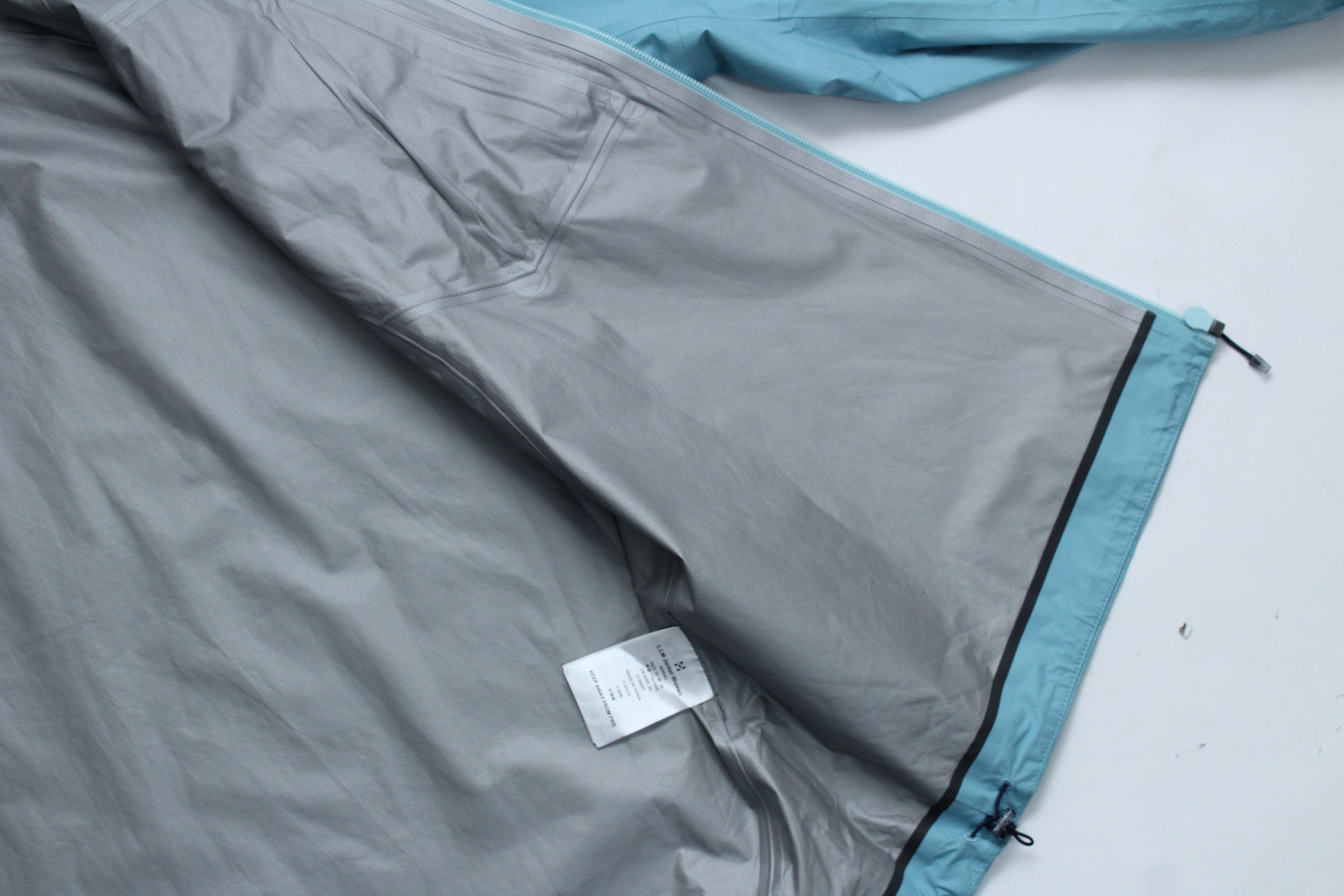 Haglofs Haglöfs L.I.M GORE-TEX Paclite Shell Jacket Light Blue Size XL / US 12-14 / IT 48-50 - 11 Thumbnail