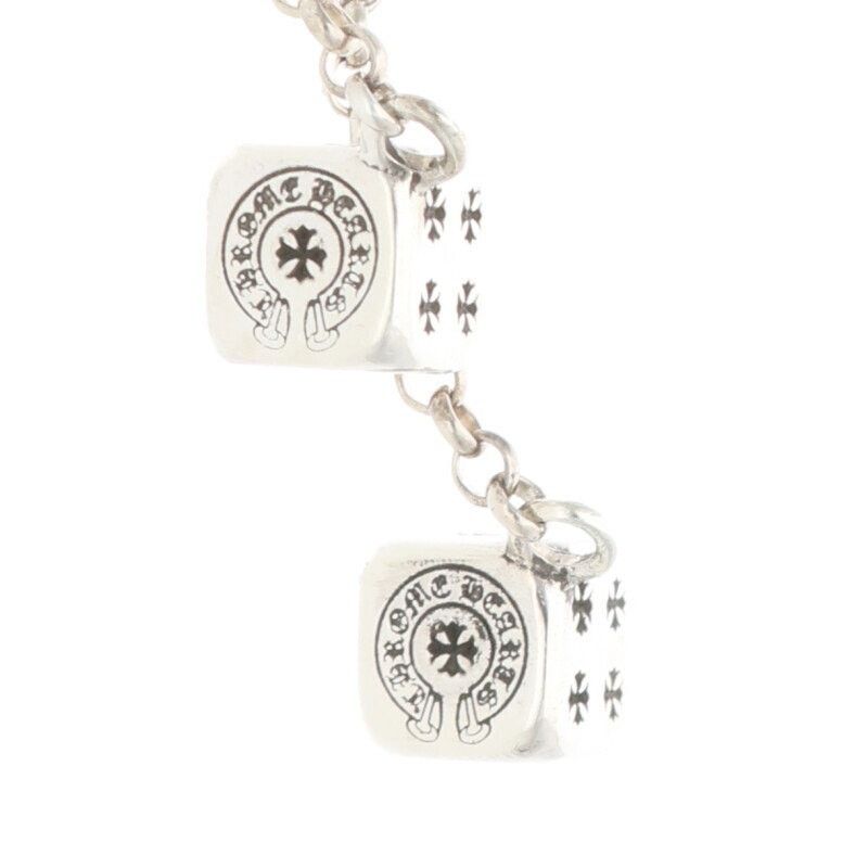 Chrome Hearts Chrome Hearts Double Dice Silver Earring Size ONE SIZE - 5 Thumbnail
