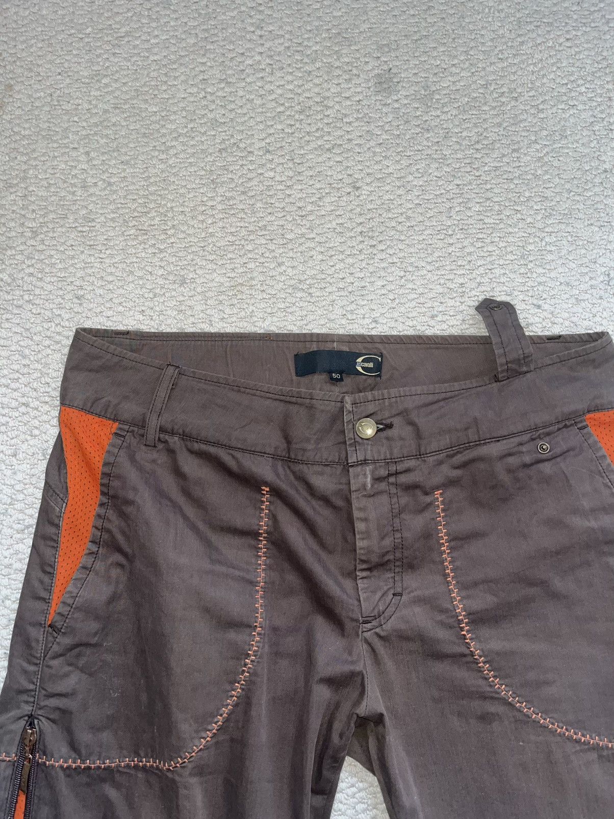Roberto Cavalli RARE Cavalli Zip Up Pants Size 36" / US 14 / IT 50 - 2 Thumbnail