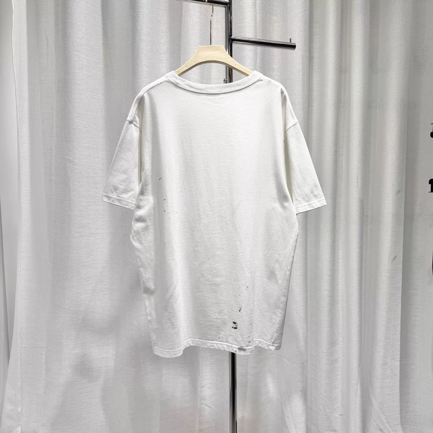Dior DIOR x TS Graffiti Embroidered Logo White T-Shirt 3XL 99new Size US XXL / EU 58 / 5 - 2 Thumbnail