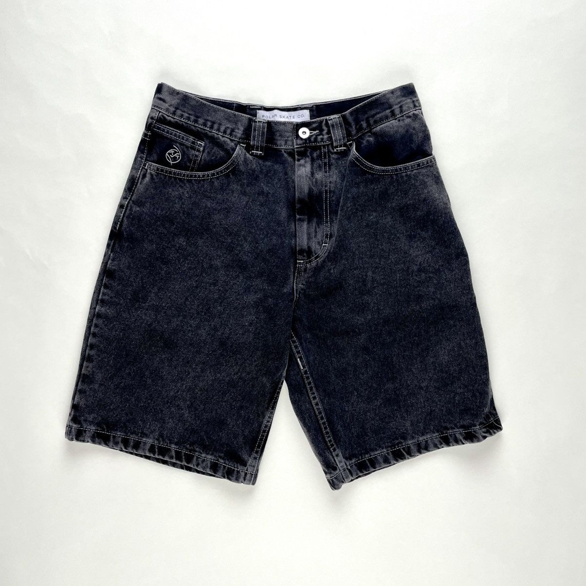 Polar Skate Co. Polar skate co big boy denim shorts black Size US 30 / EU 46 - 1 Thumbnail