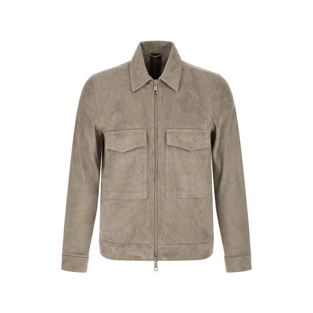 GIORGIO BRATO Gray Suede Jacket New & Authentic (Men's size: