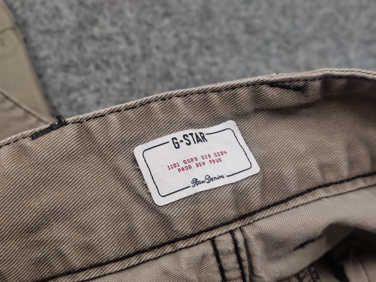 G-Star Vintage g-star raw 3d tapered coj Dark Canvas Cargo Pants Size US 31 - 18 Thumbnail