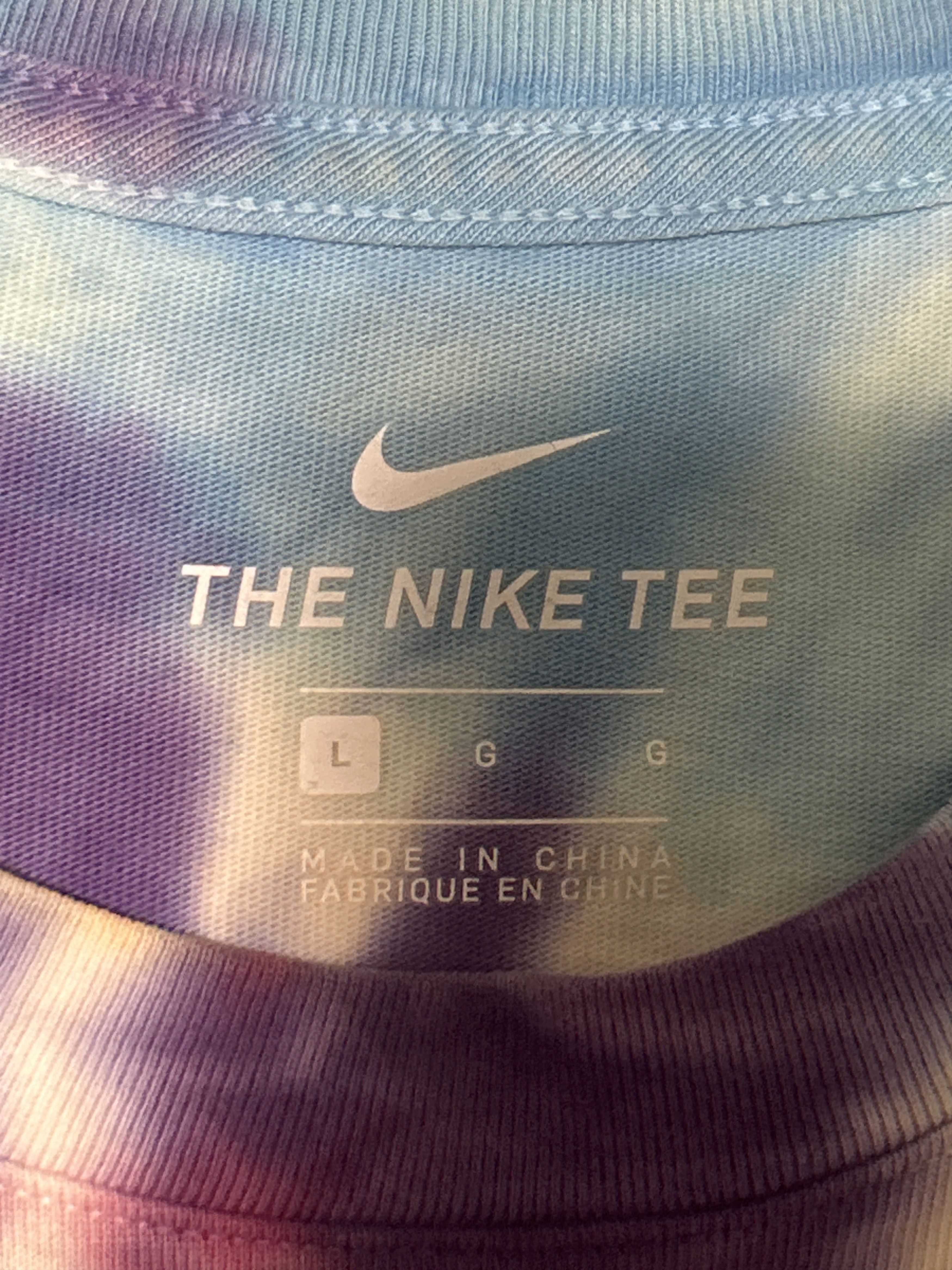 Nike Tie dye Nike T shirt Size US L / EU 52-54 / 3 - 2 Thumbnail