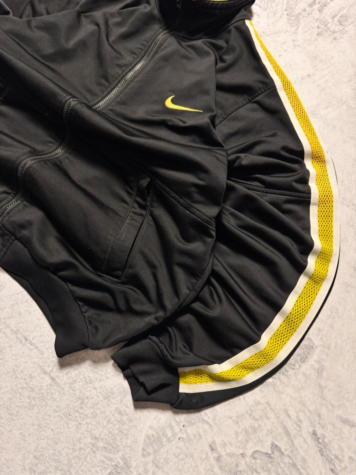 Nike × Vintage 90s Nike Vintage Double Swoosh Oversize Track Jacket Y2K Size US M / EU 48-50 / 2 - 6 Thumbnail
