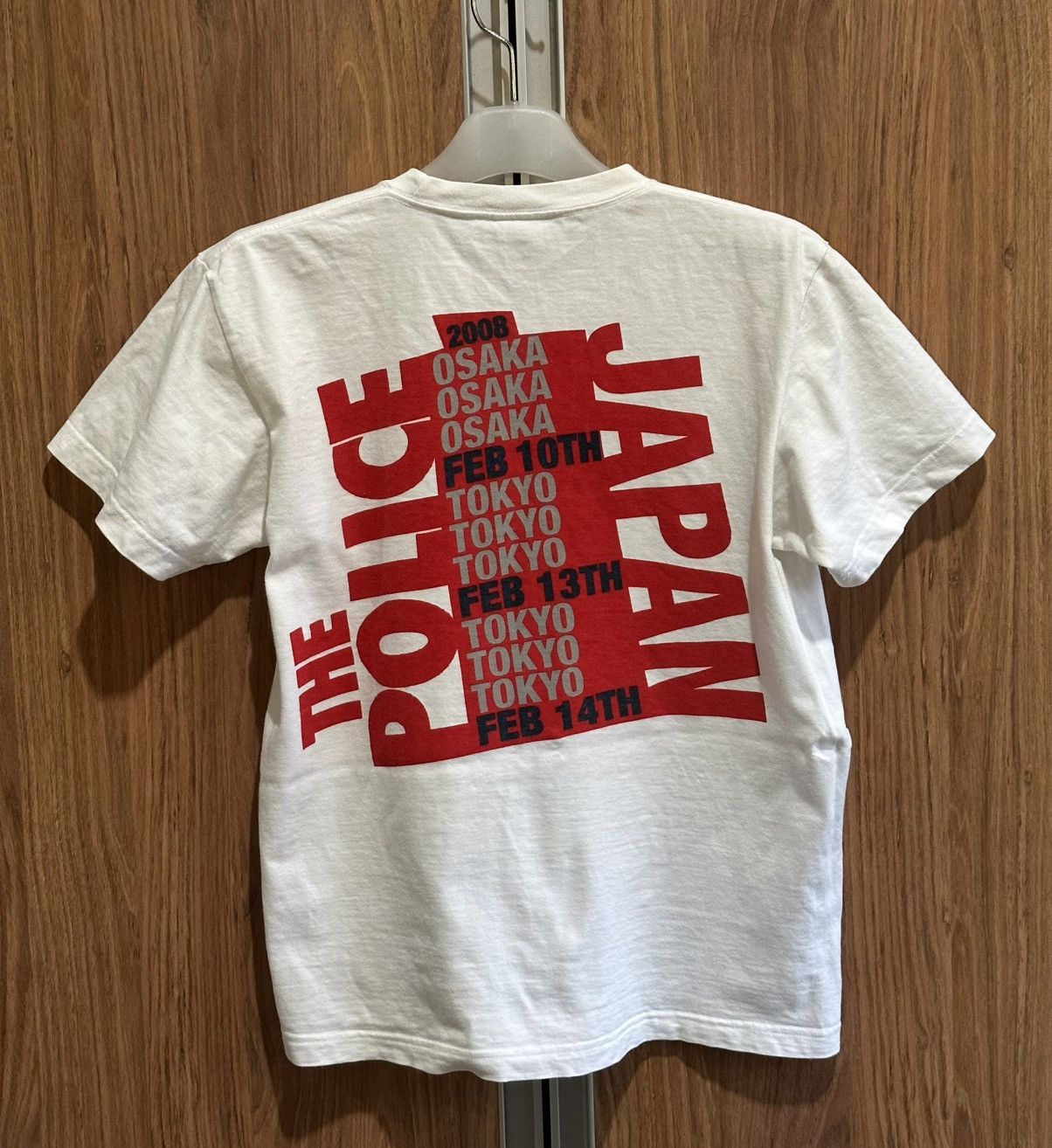 Band Tees VTG Y2K THE POLICE JAPAN TOUR T-SHIRT Size US M / EU 48-50 / 2 - 2 Thumbnail
