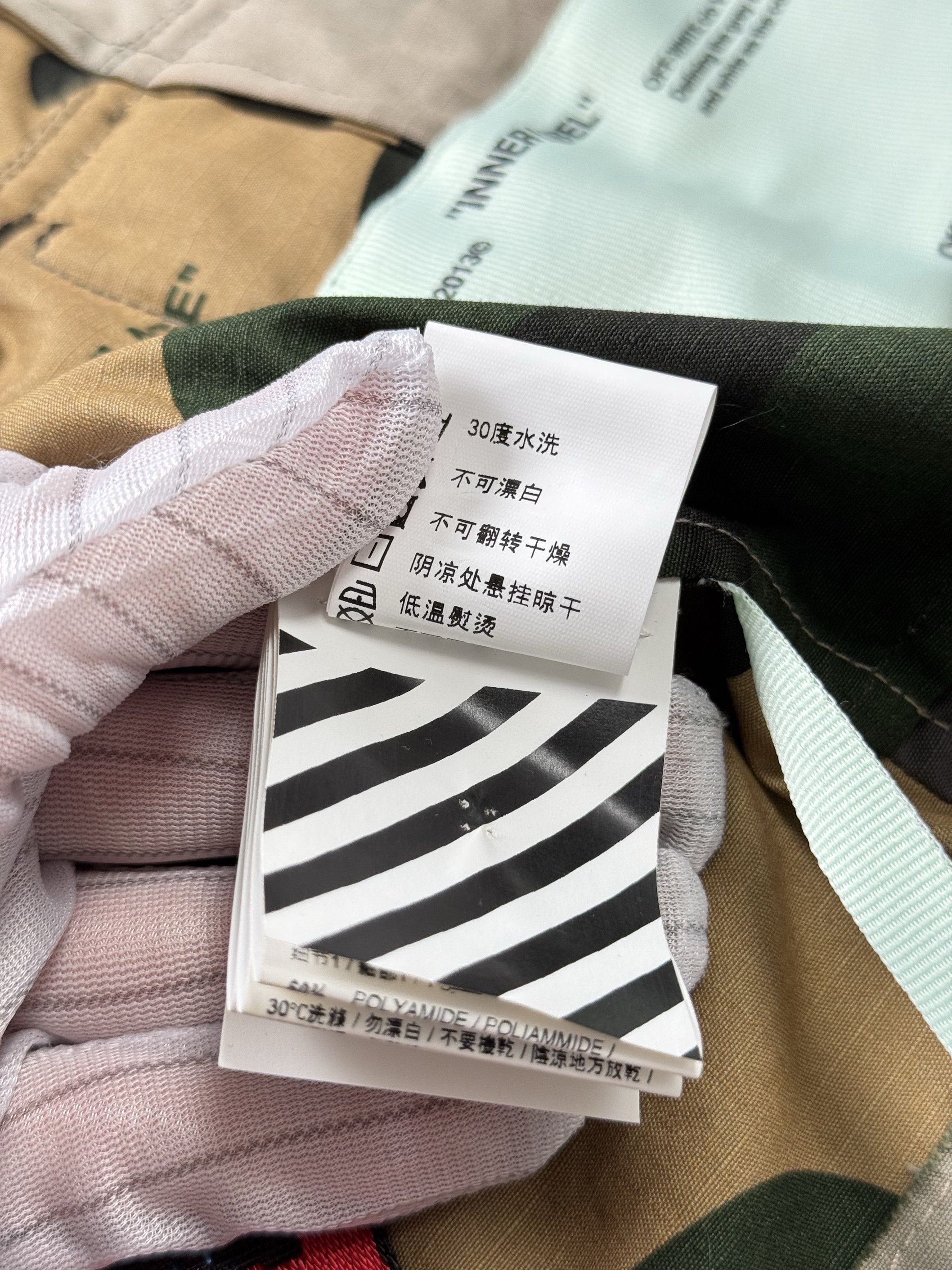 Off-White New with Tag* OFF-WHITE™ RECONSTR CAMO FIELD JACKET Size US M / EU 48-50 / 2 - 16 Thumbnail