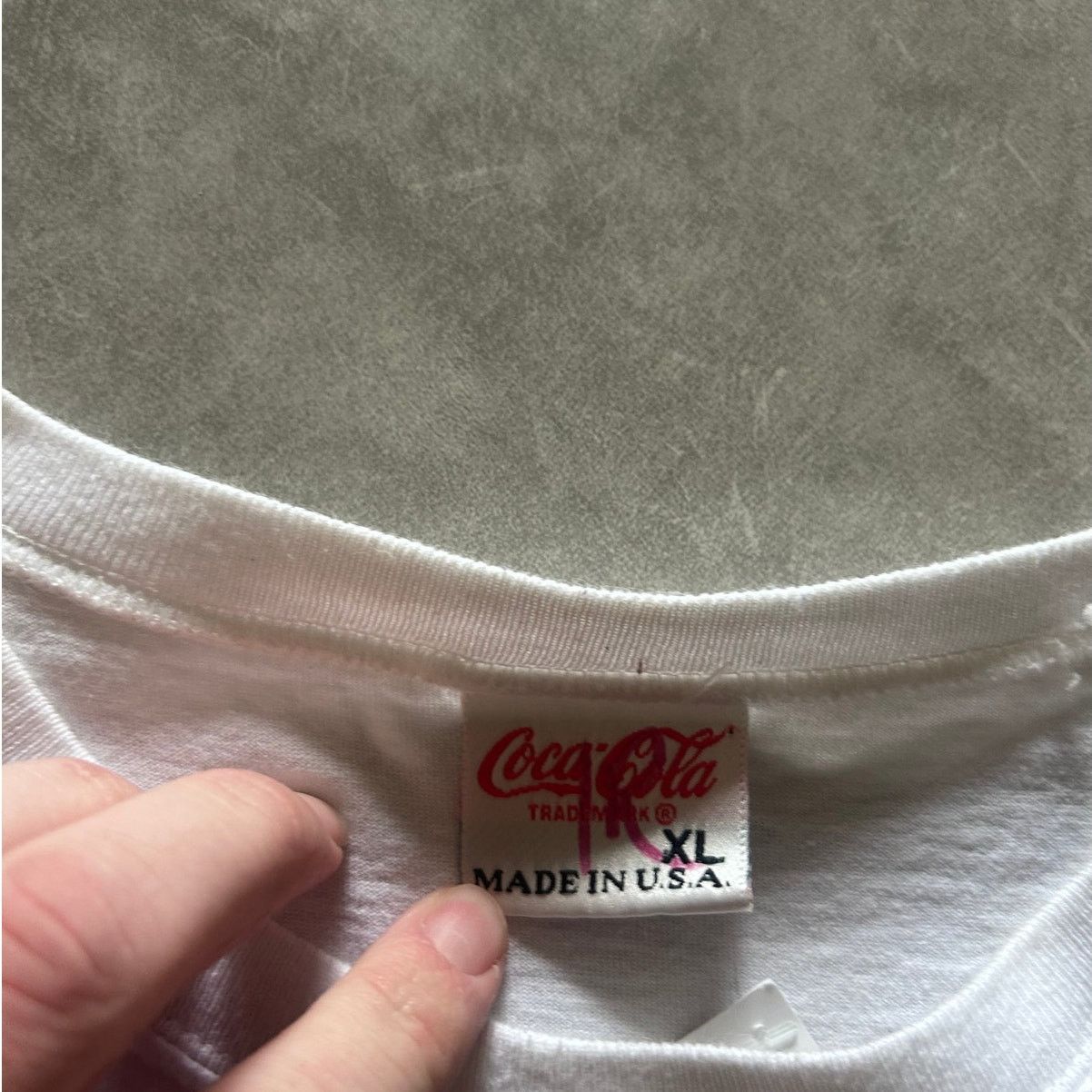 Coca Cola 90s Vintage Coke Art White T Shirt Size XL Size US XL / EU 56 / 4 - 4 Thumbnail