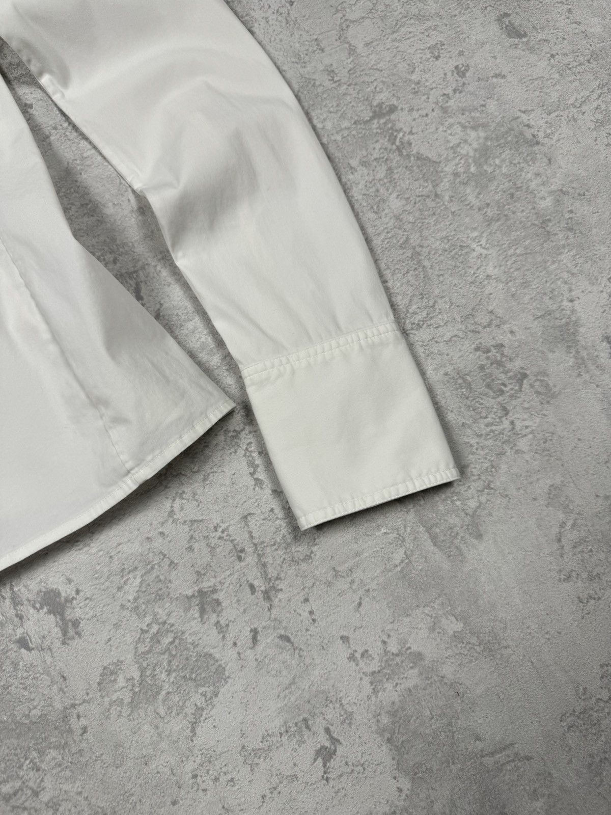 Gucci Rare Gucci Lace-Up White Shirt Size 40 Size S / US 4 / IT 40 - 5 Thumbnail