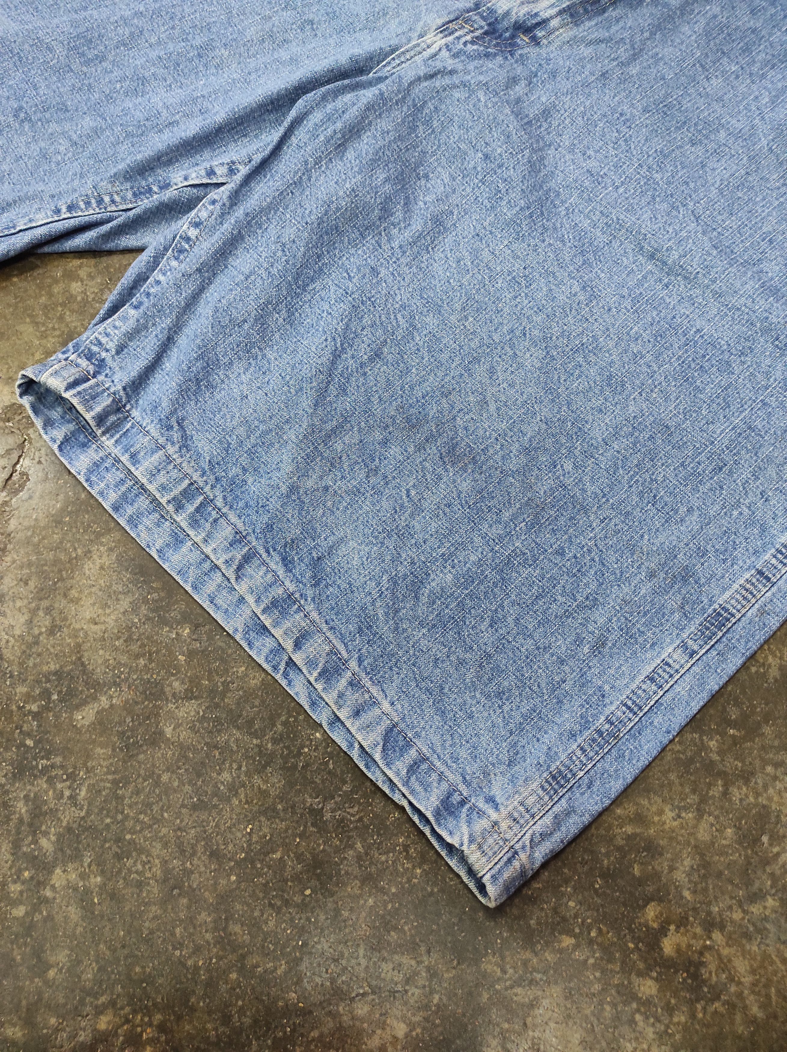 Vintage × Wrangler WRANGLER HERO VTG DENIM BAGGY SHORT PANTS Size US 44 / EU 60 - 8 Thumbnail