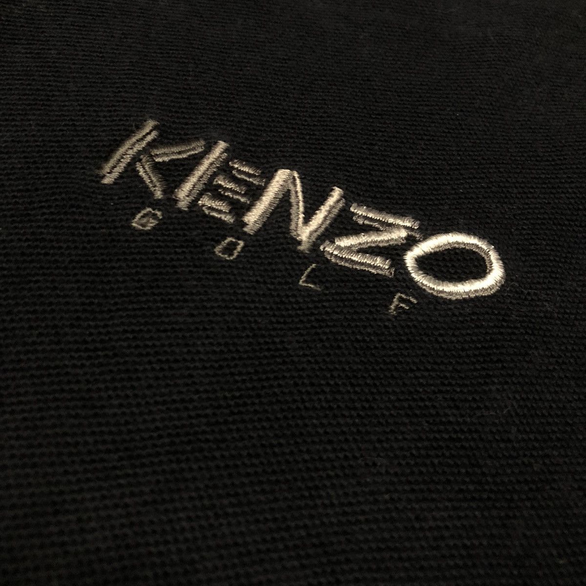 Kenzo × Vintage Vintage Kenzo Golf Long Sleeve Polo Shirt Size US M / EU 48-50 / 2 - 7 Thumbnail