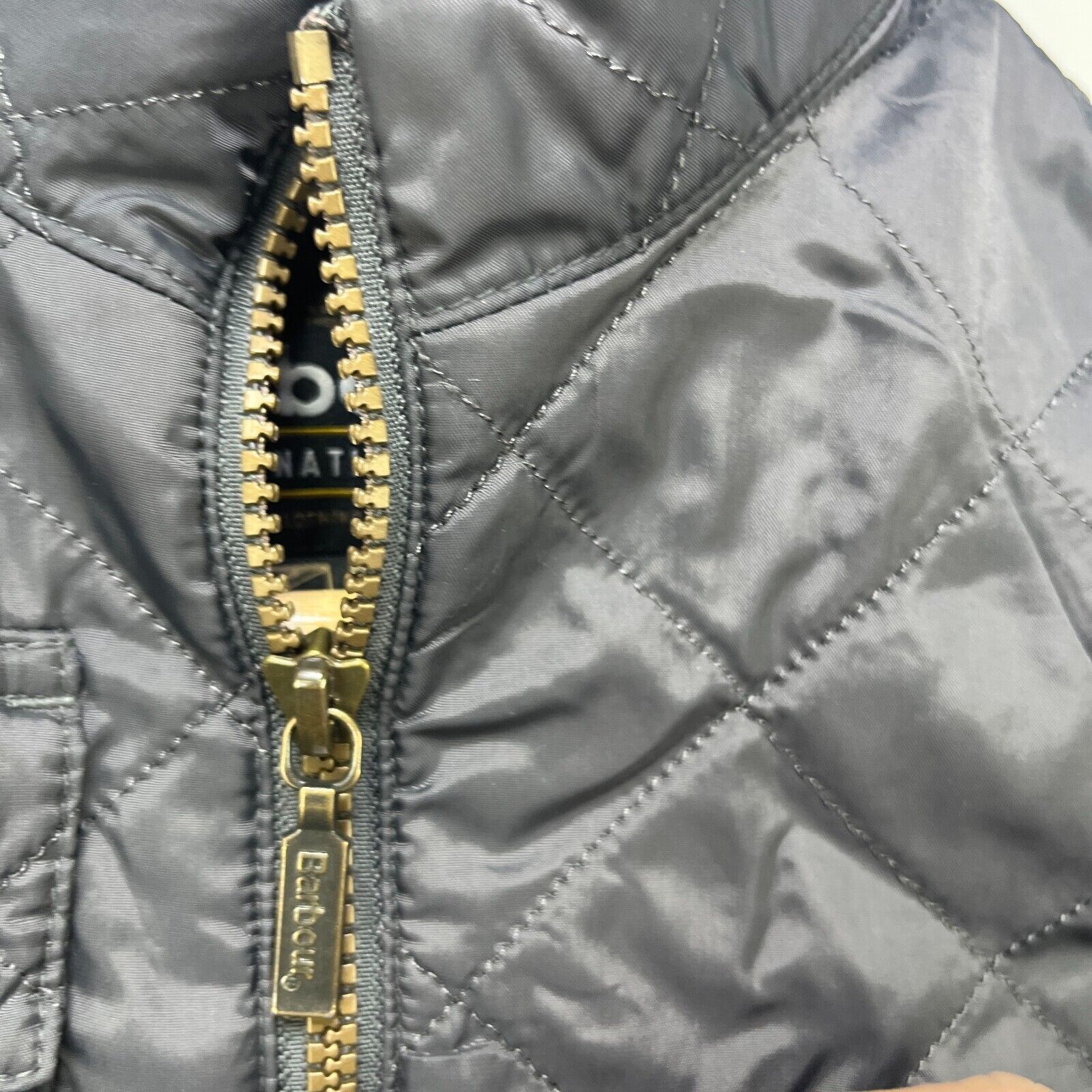 Barbour × Vintage Vintage Barbour International Quilted Jacket Medium Black Size US M / EU 48-50 / 2 - 4 Thumbnail