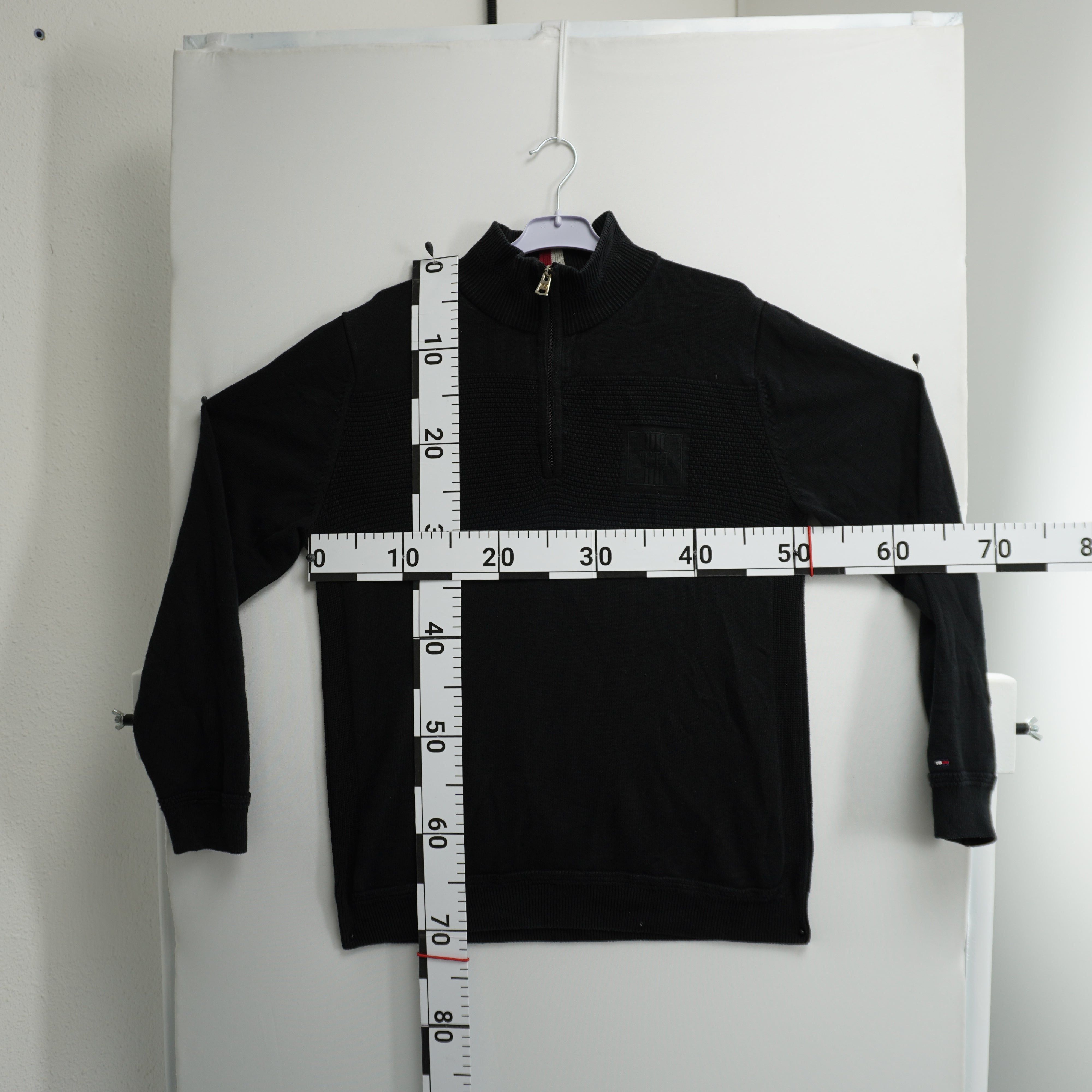 Tommy Hilfiger Pre-owned Men's Tommy Hilfiger Black Sweater Size US L / EU 52-54 / 3 - 6 Thumbnail
