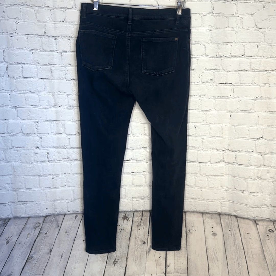 Spanx SPANX Women's Black Denim Slim-X Super Skinny Jeggings Jeans 31 Style FD0114 Jeans Slimming Straight 31 Womens Black FD0114 Size 24" / US 00 / IT 34 - 6 Thumbnail
