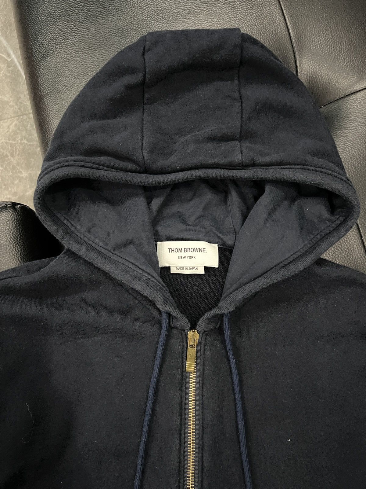 Thom Browne Thom Browne Stripe Zip Hoodie Size US M / EU 48-50 / 2 - 4 Thumbnail