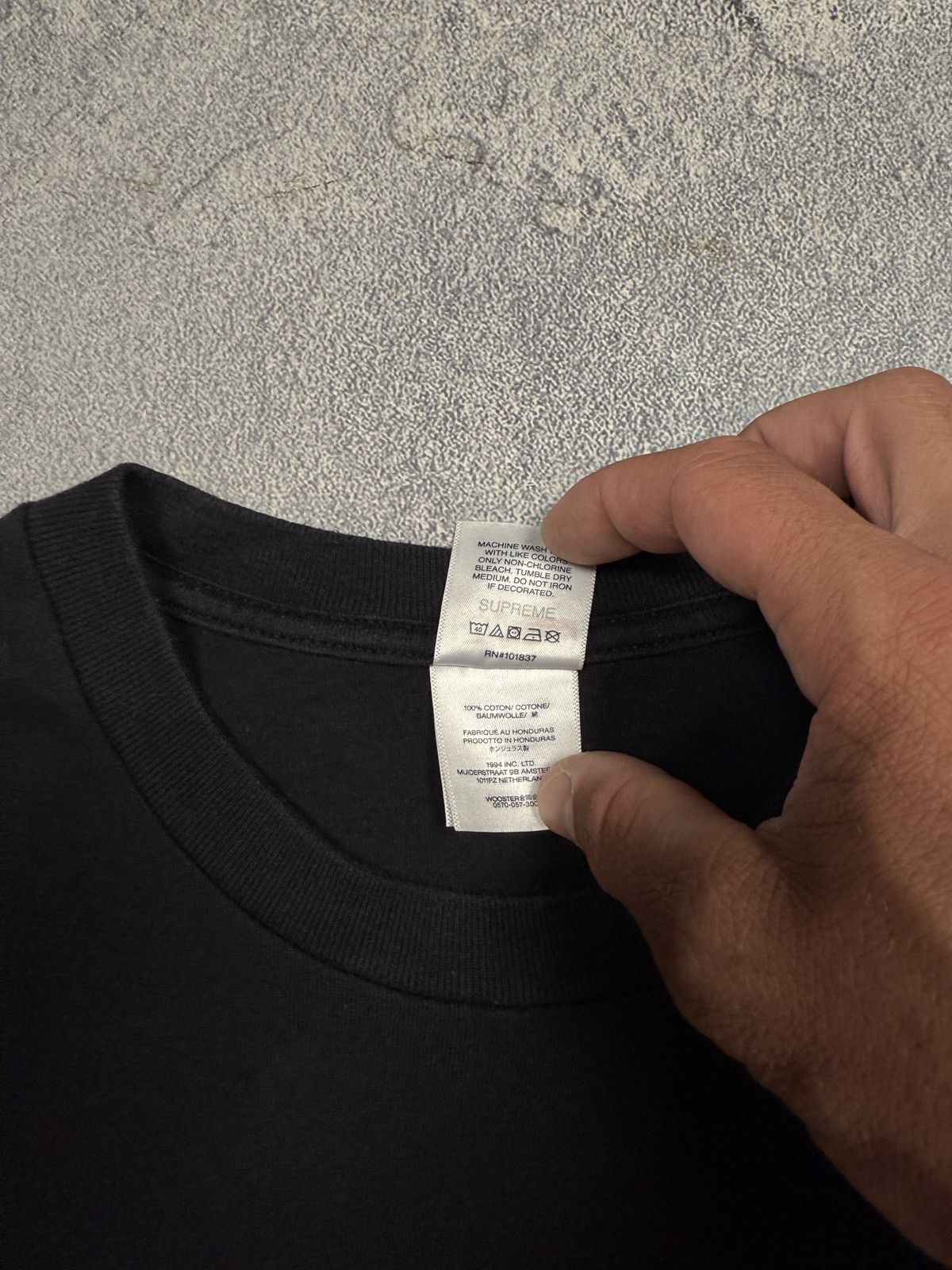 Supreme Crazy Supreme Blood Tee Black Size US L / EU 52-54 / 3 - 7 Thumbnail