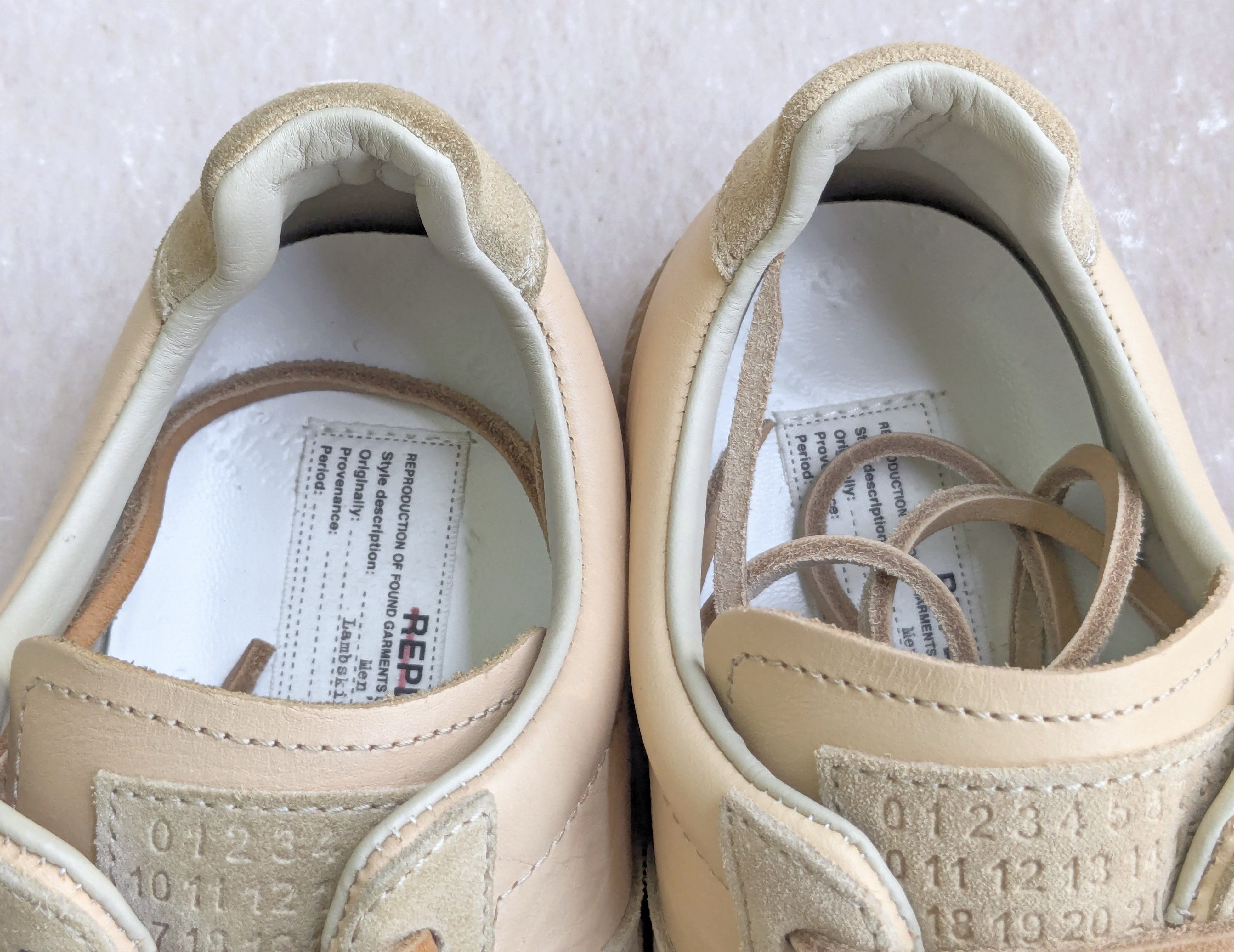Maison Margiela Maison Margiela GAT Replica 7 40 Tan Suede Leather Size US 7 / EU 40 - 7 Thumbnail