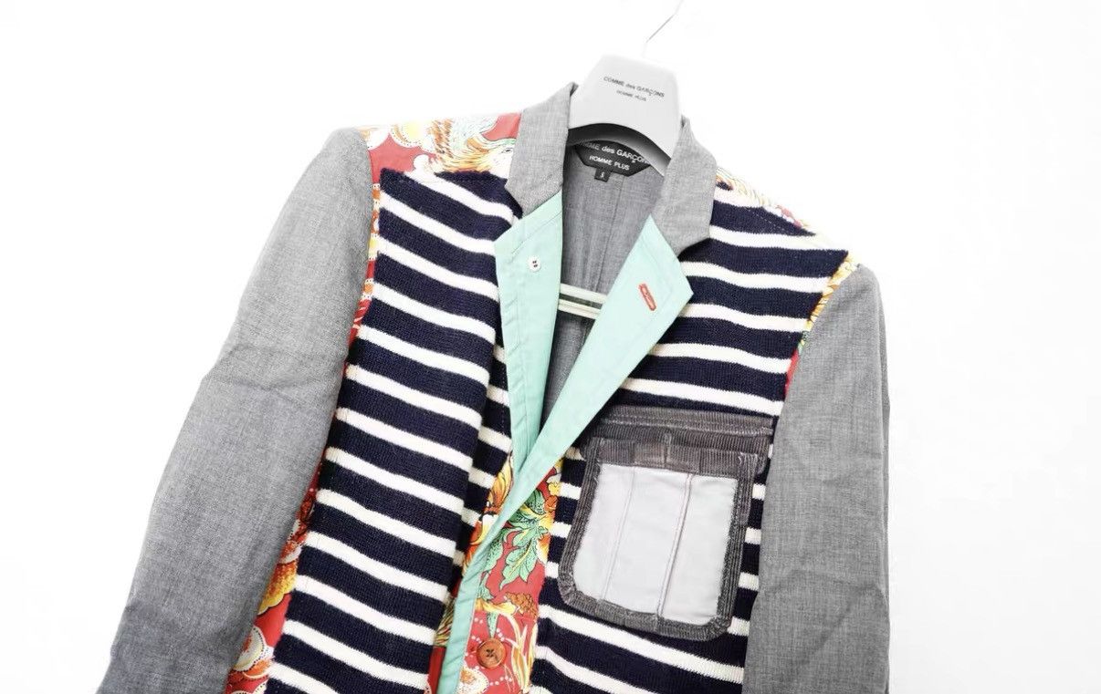 Comme des Garcons Comme des Garçons Phoenix Paneled Blazer Size US S / EU 44-46 / 1 - 4 Thumbnail