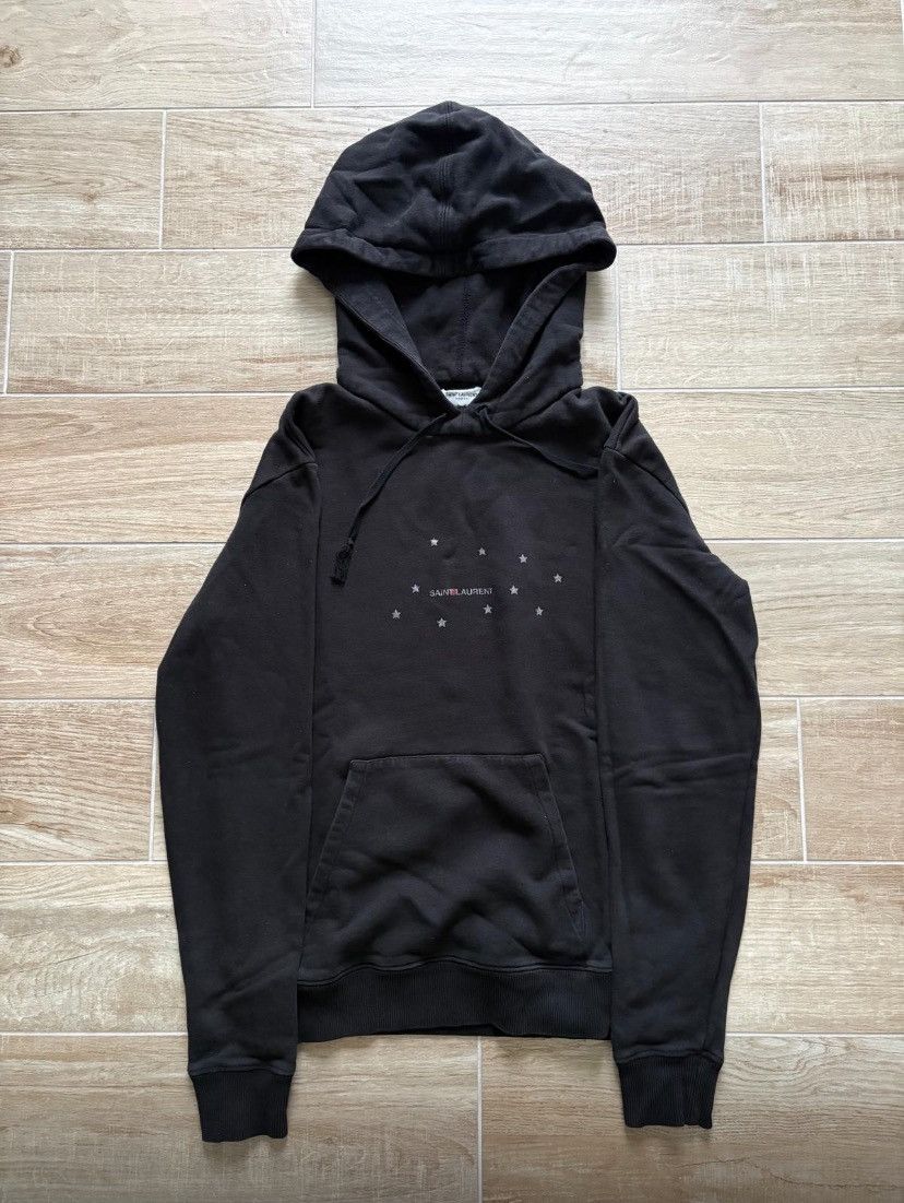 Saint Laurent Paris Logo Hoodie | Grailed