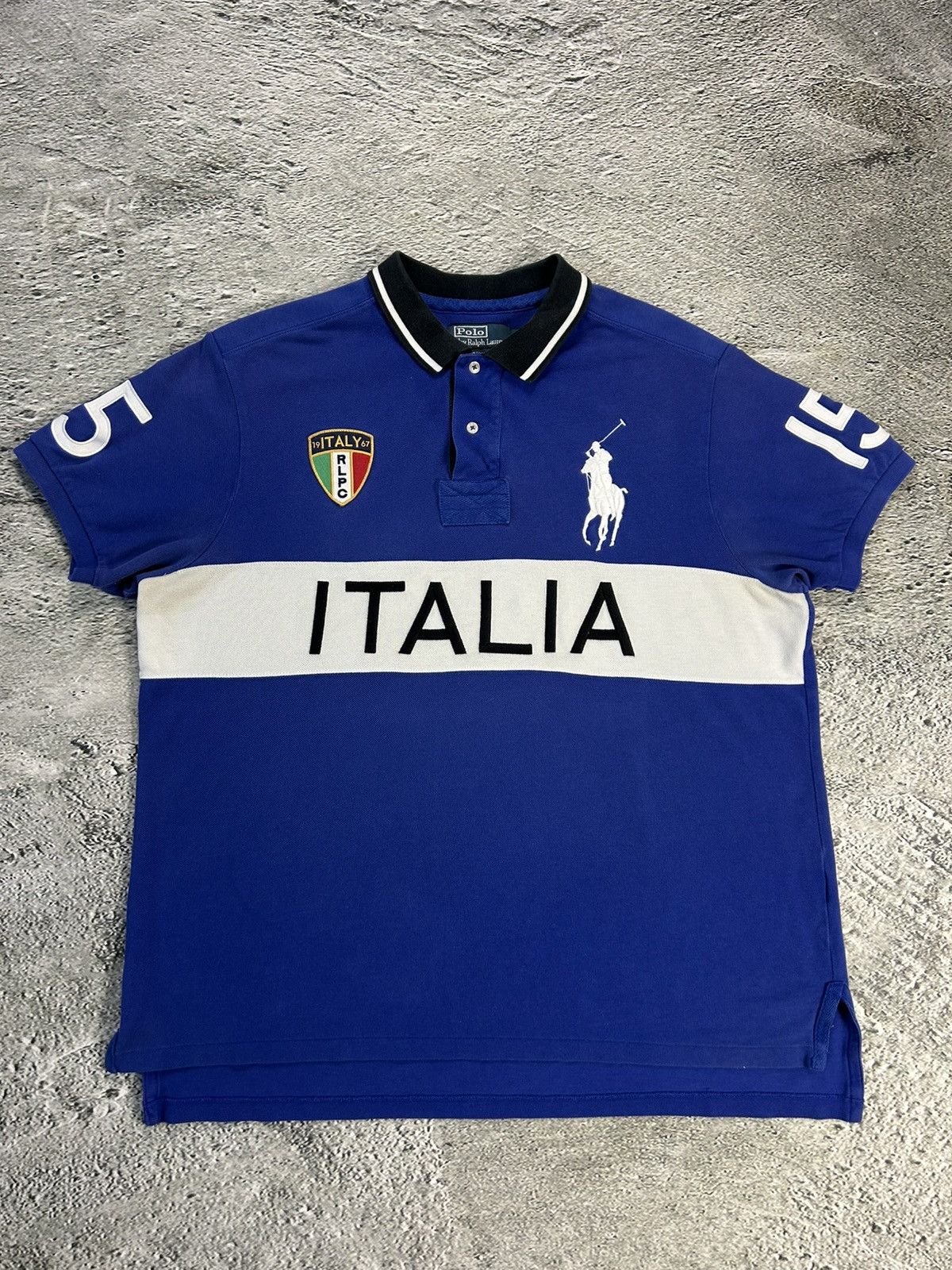 Polo Ralph Lauren Chief Keef Polo Ralph Lauren Italia Polo T-shirt vintage Size US XL / EU 56 / 4 - 1 Thumbnail