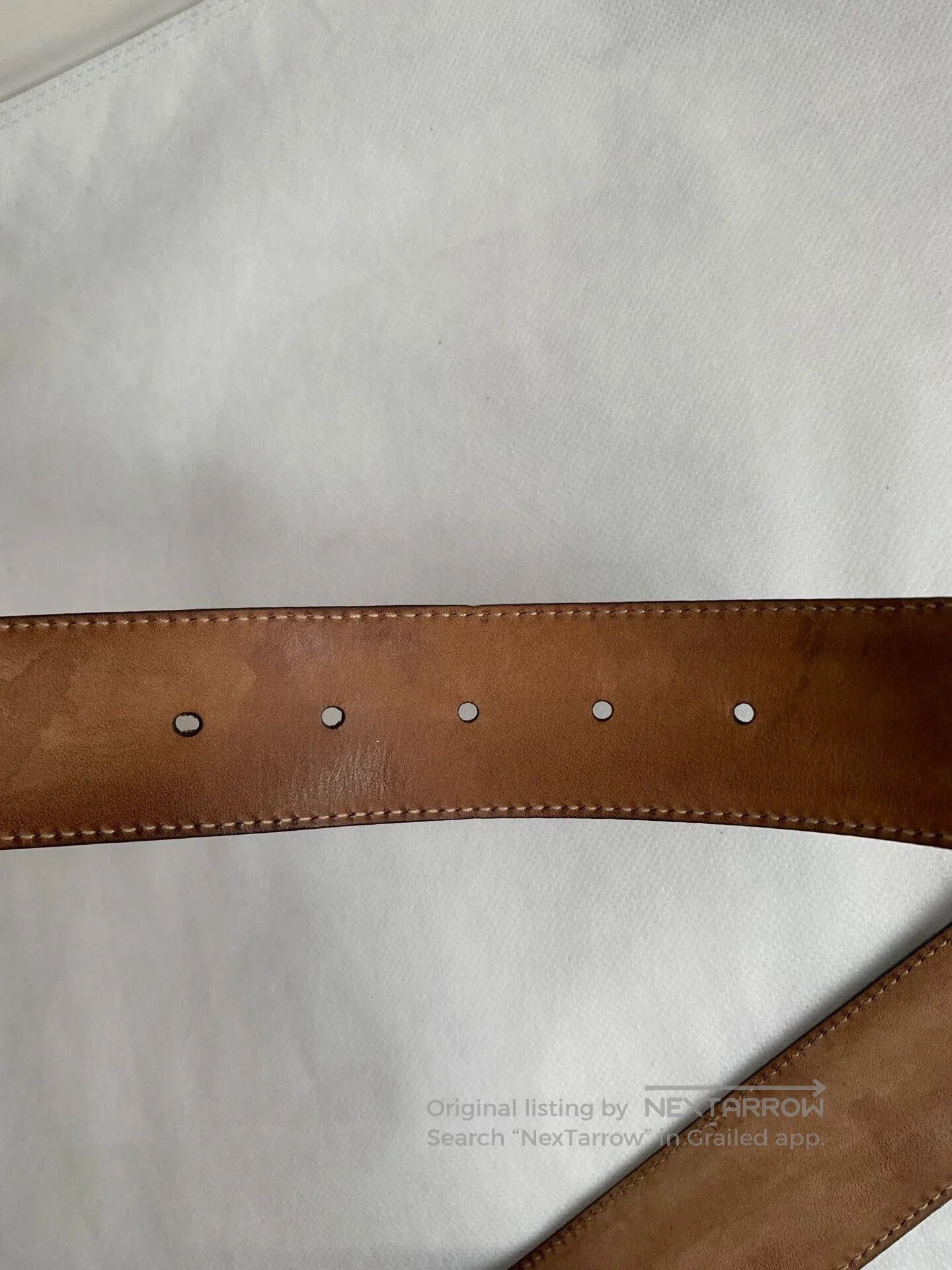 Gucci Gucci Men's Double G Silver Buckle Belt. Size ONE SIZE - 7 Thumbnail