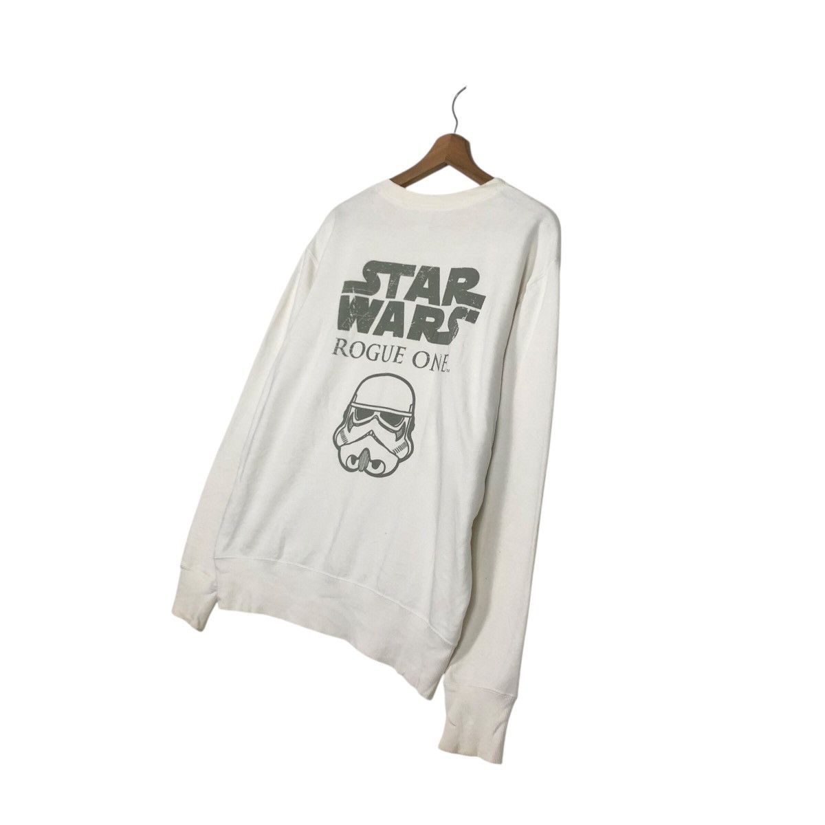 Japanese Brand 📌Vintage Sweatshirt Movie Star Wars Storm Trooper Big Logo Size US M / EU 48-50 / 2 - 11 Thumbnail