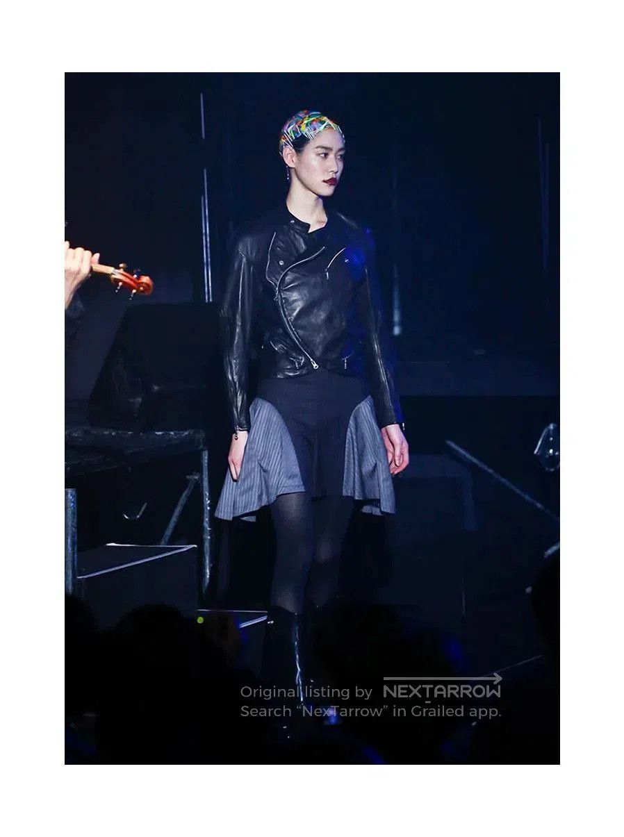 Nozomi Ishiguro unique zipper leather jacket by nozomi ishiguro. Size US M / EU 48-50 / 2 - 9 Thumbnail