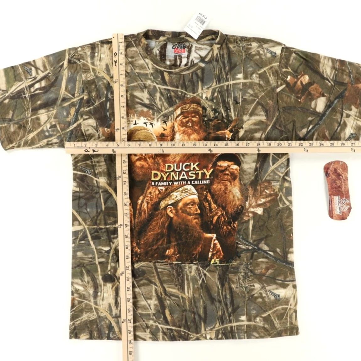 Vintage Club Red Duck Dynasty Tie-Dye T-Shirt Men's L Size US L / EU 52-54 / 3 - 3 Thumbnail