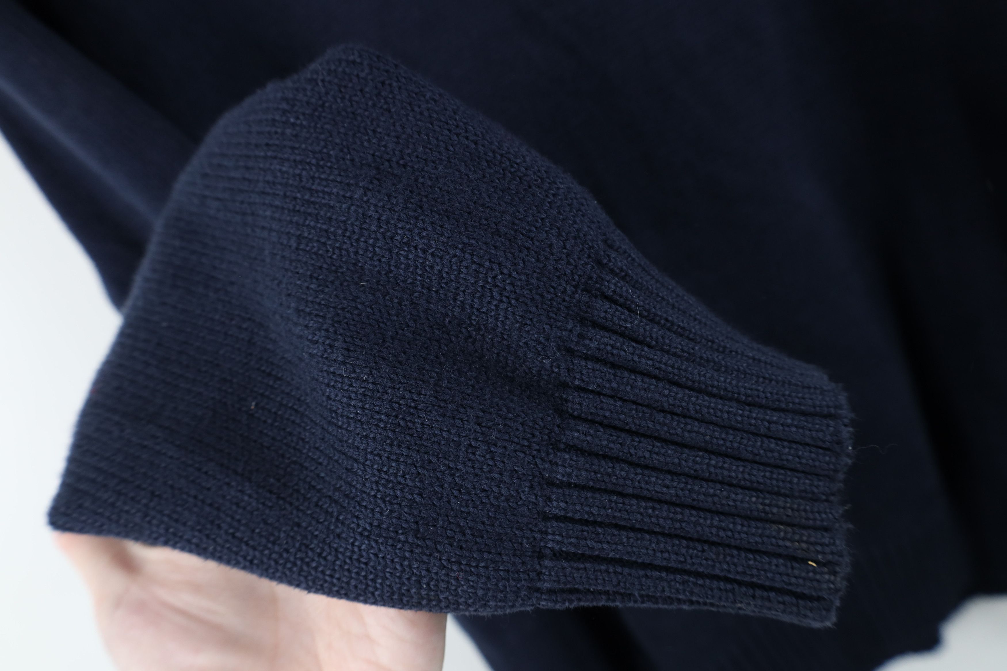 Ralph Lauren Vintage Ralph Lauren Knit Half Zip Pullover Sweater Blue Size US L / EU 52-54 / 3 - 8 Thumbnail